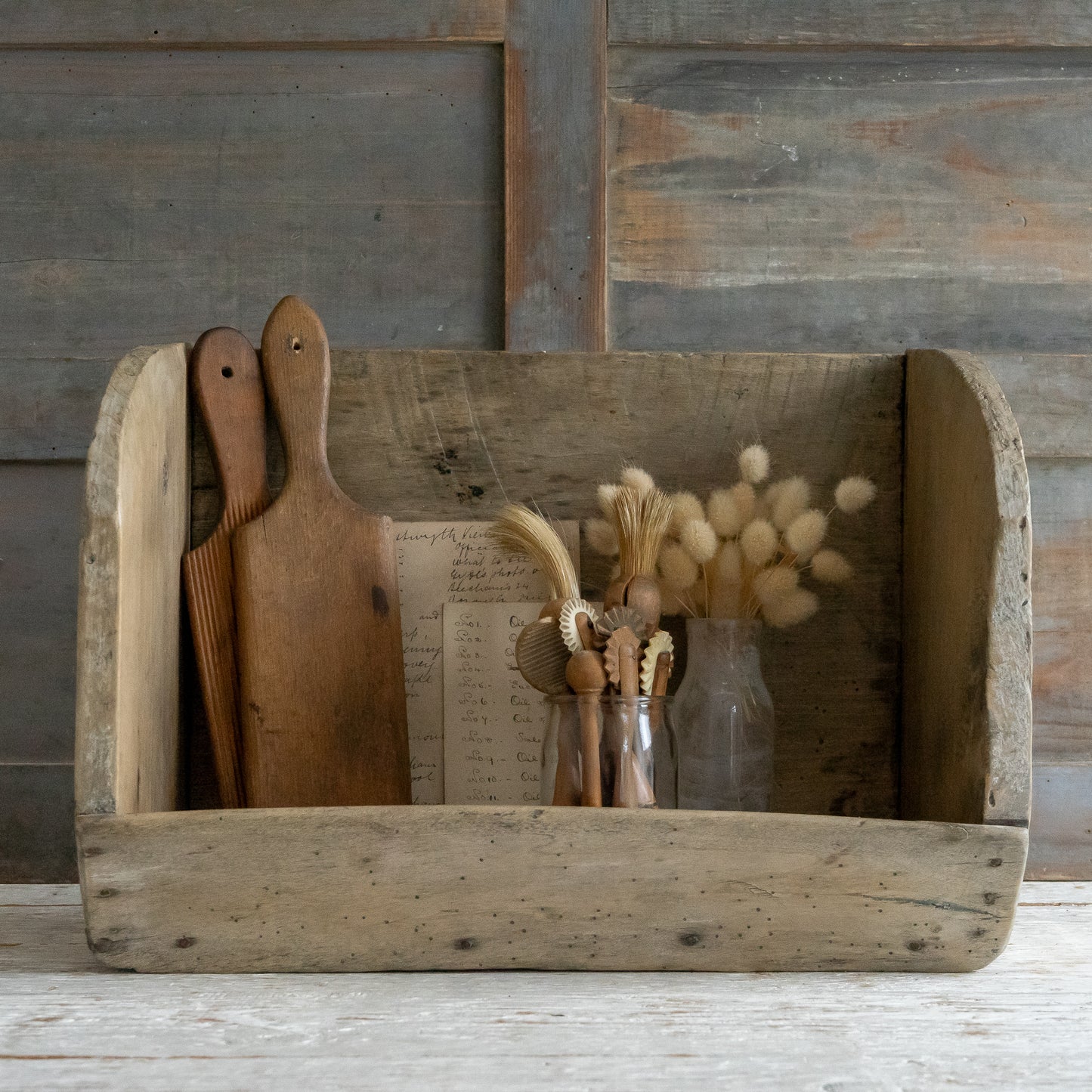 Rustic French Wash Box
