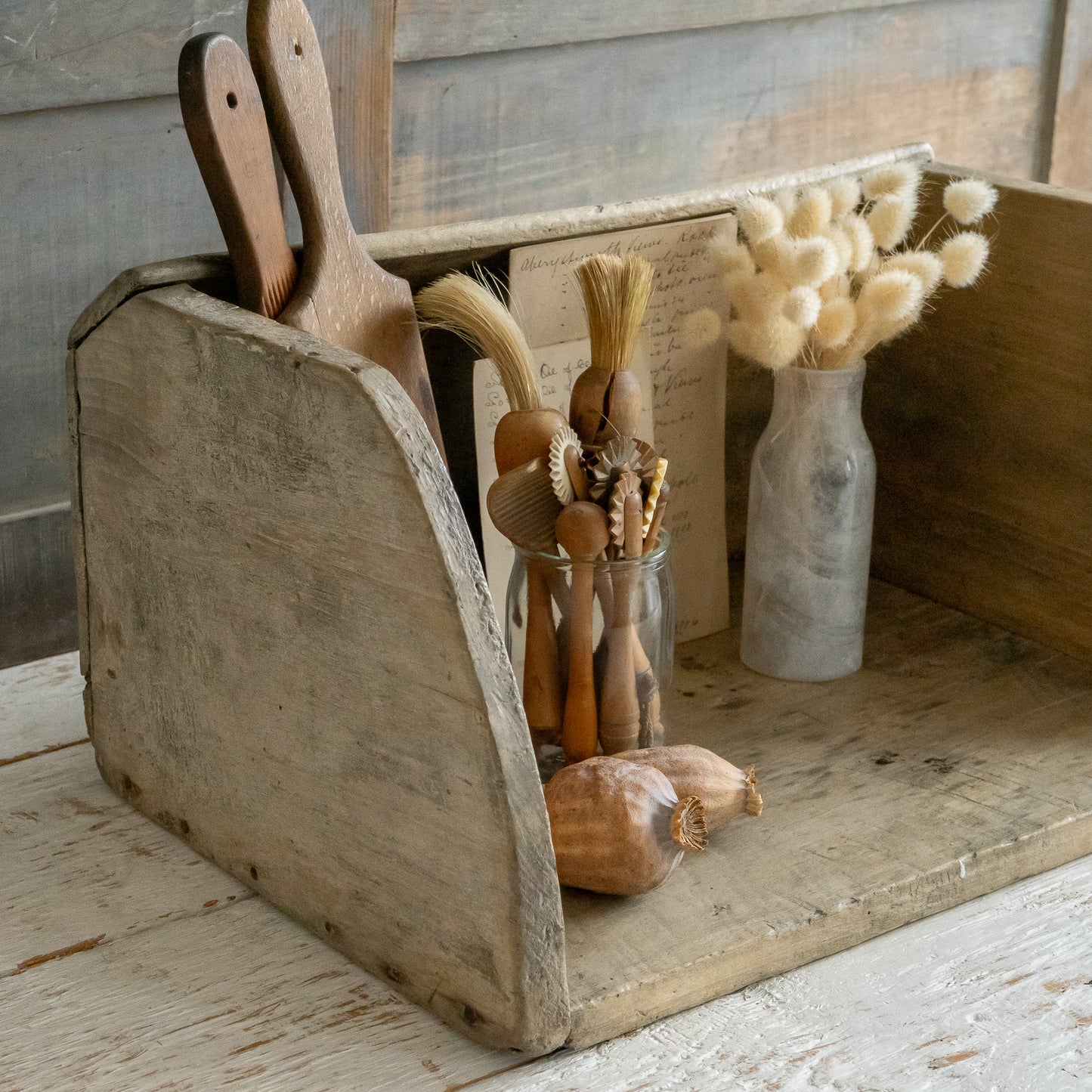 Rustic French Wash Box