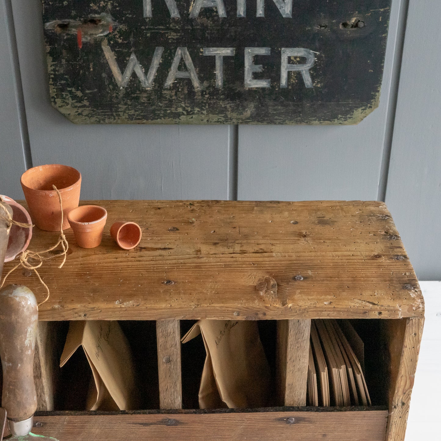 Rustic Cubby Hole Unit