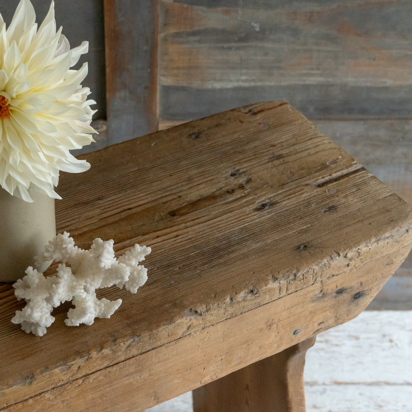 Rustic Pine Stool