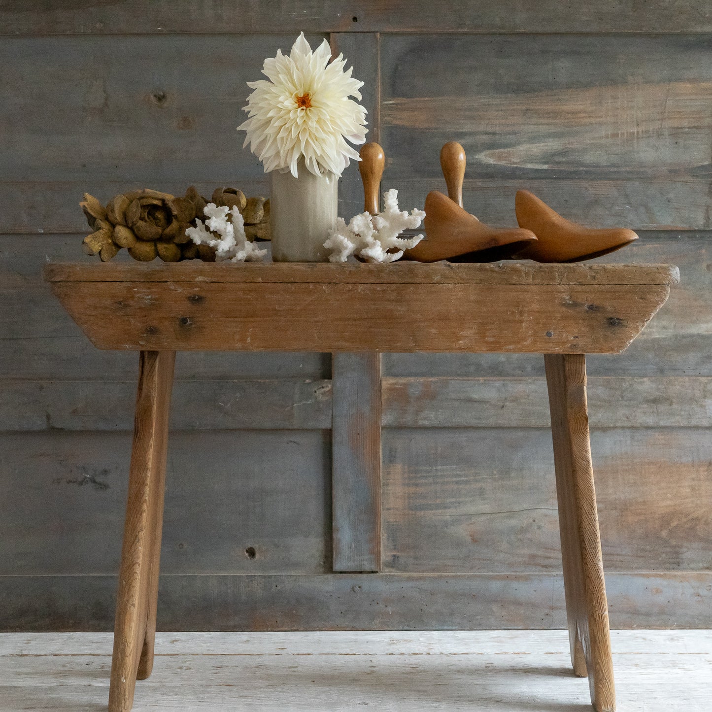 Rustic Pine Stool