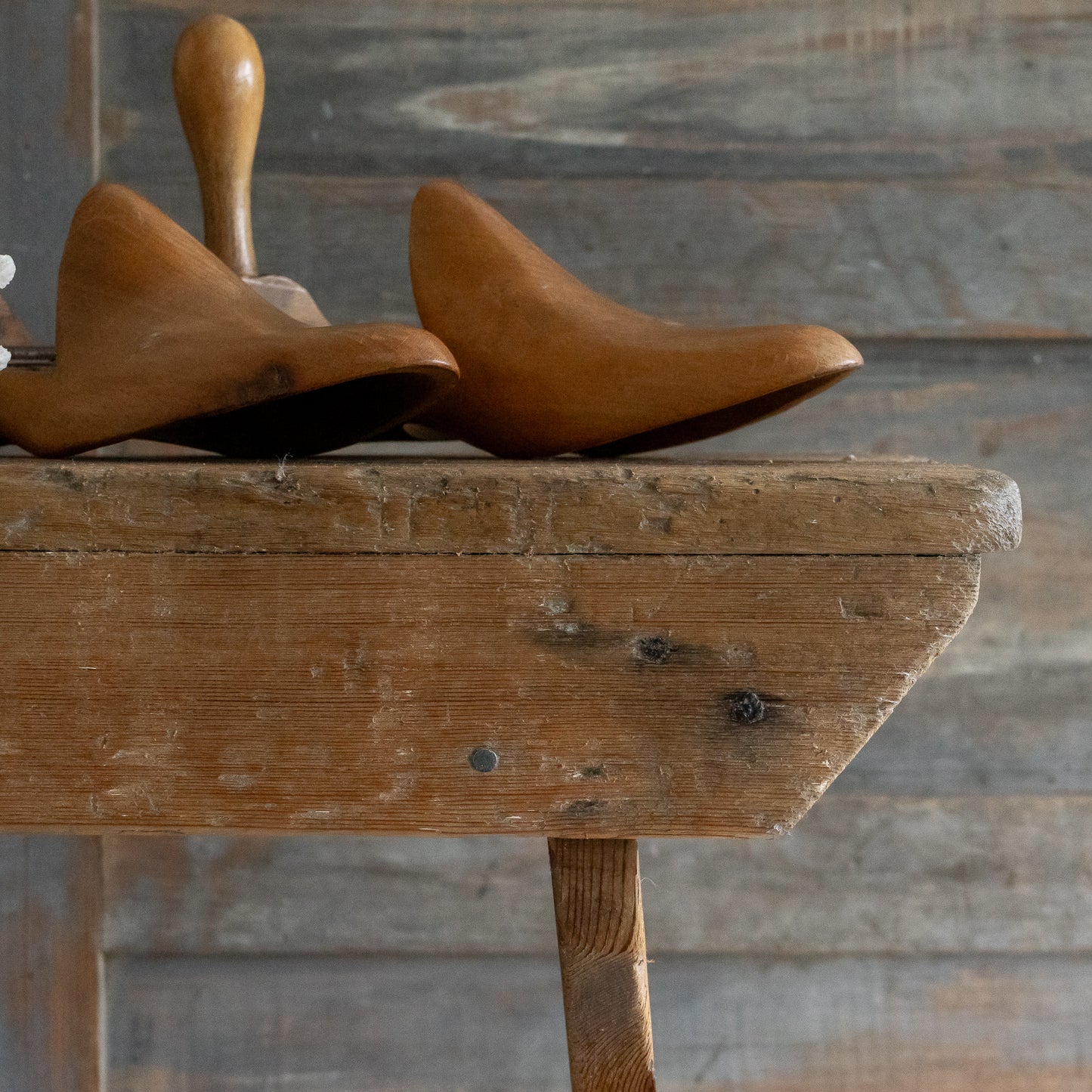 Rustic Pine Stool