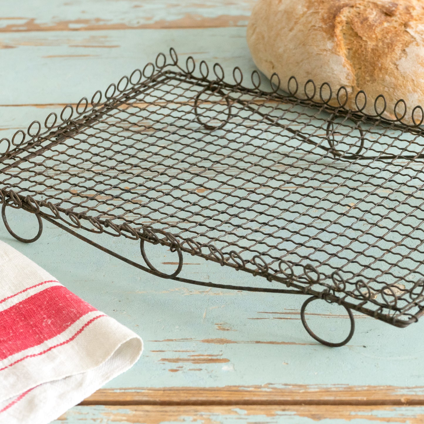 Antique Wire Work Cooling Rack