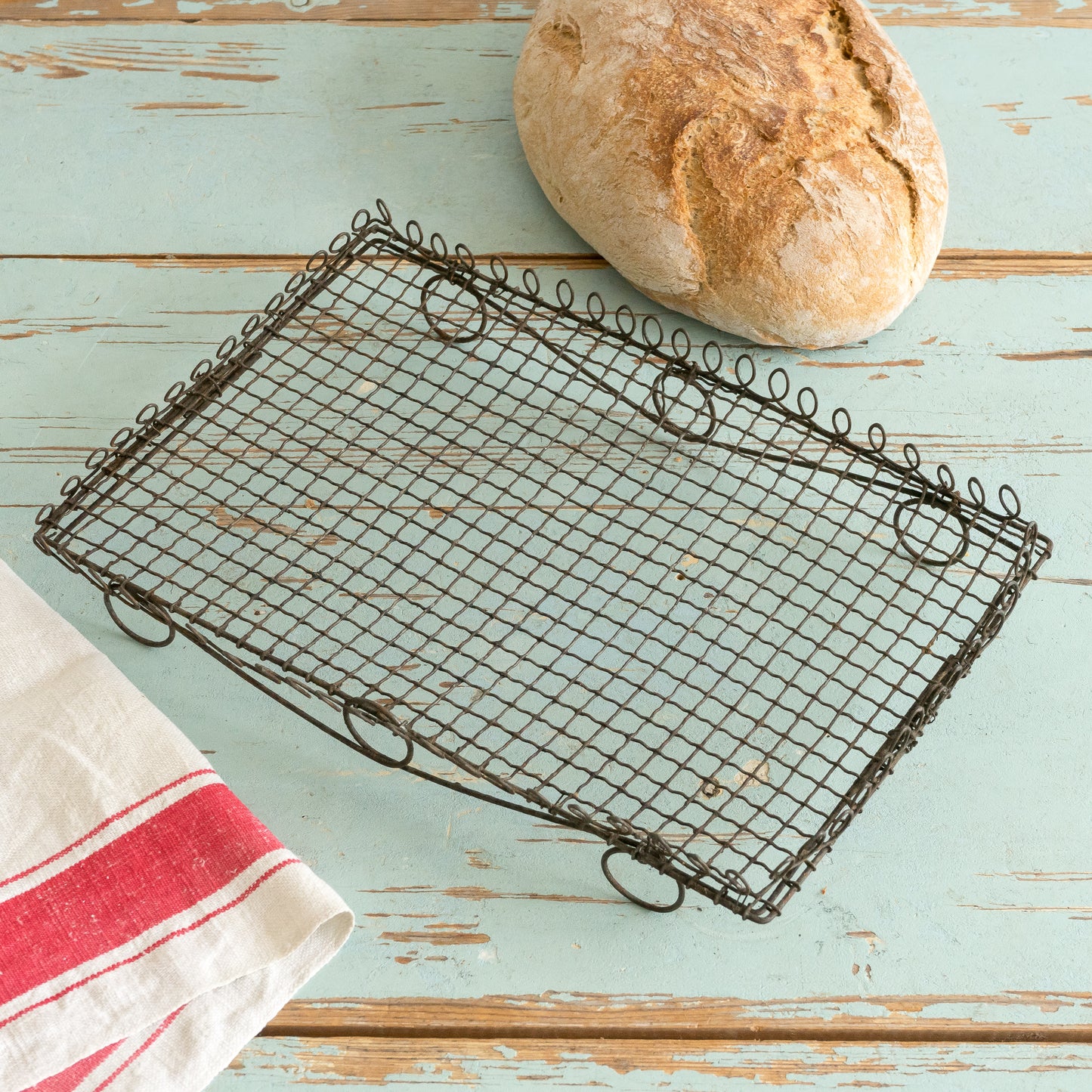 Antique Wire Work Cooling Rack