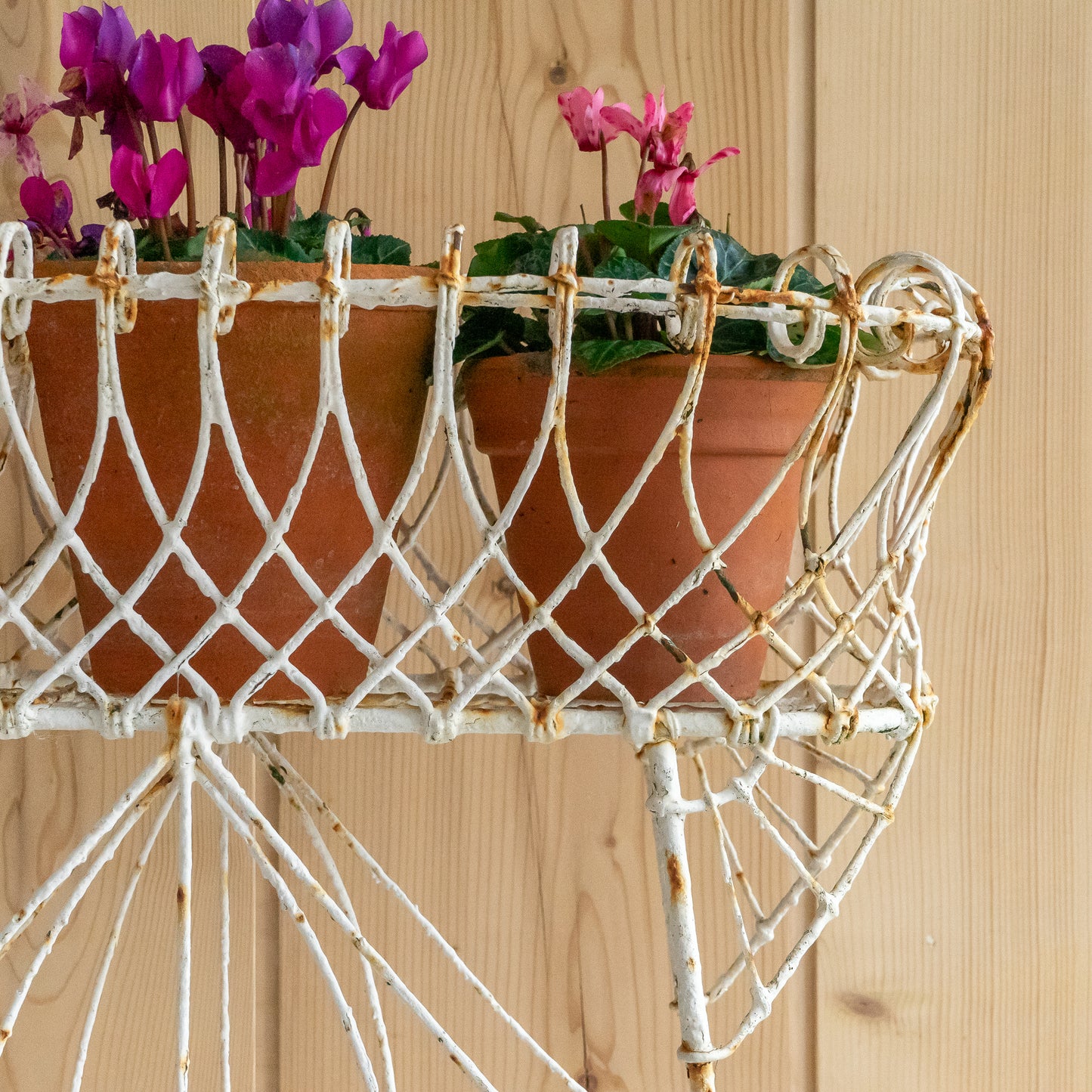 Antique Wirework Plant Stand