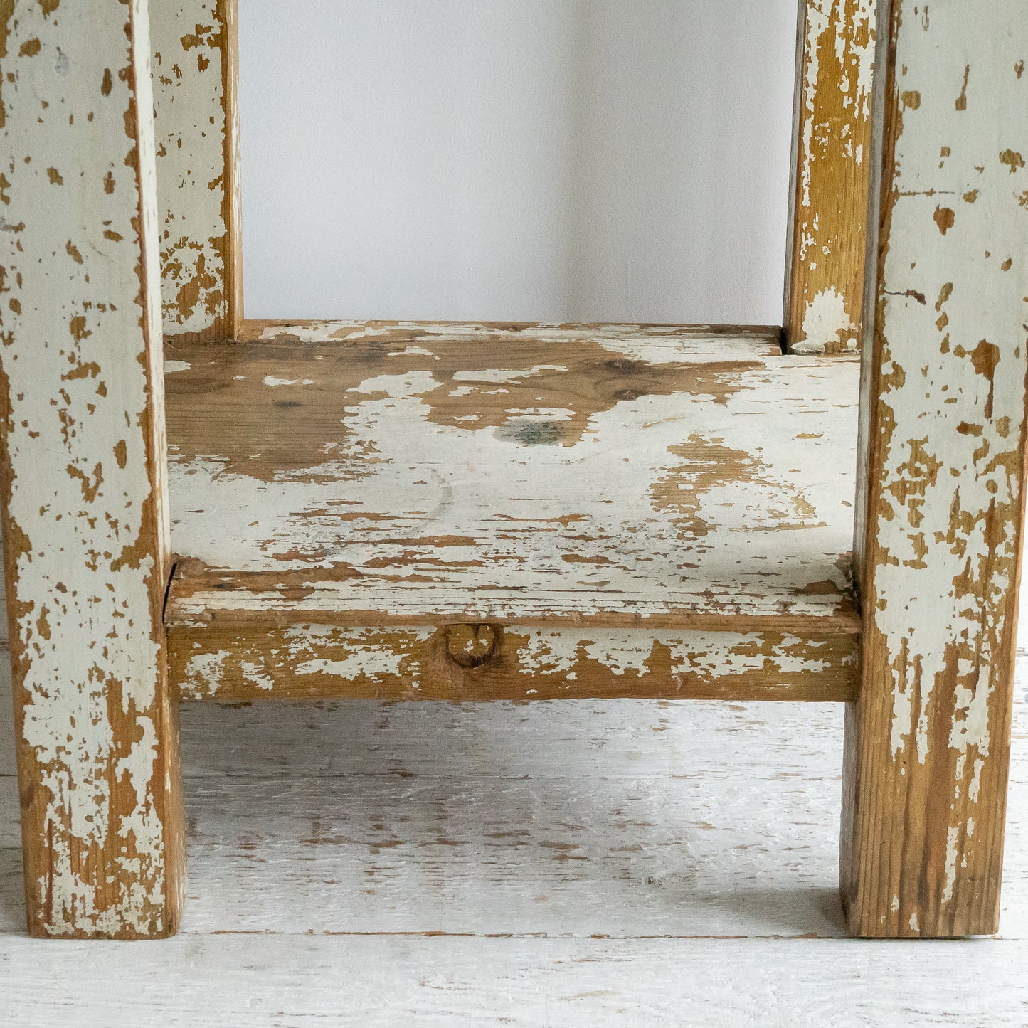 Chunky Original Painted Side Table