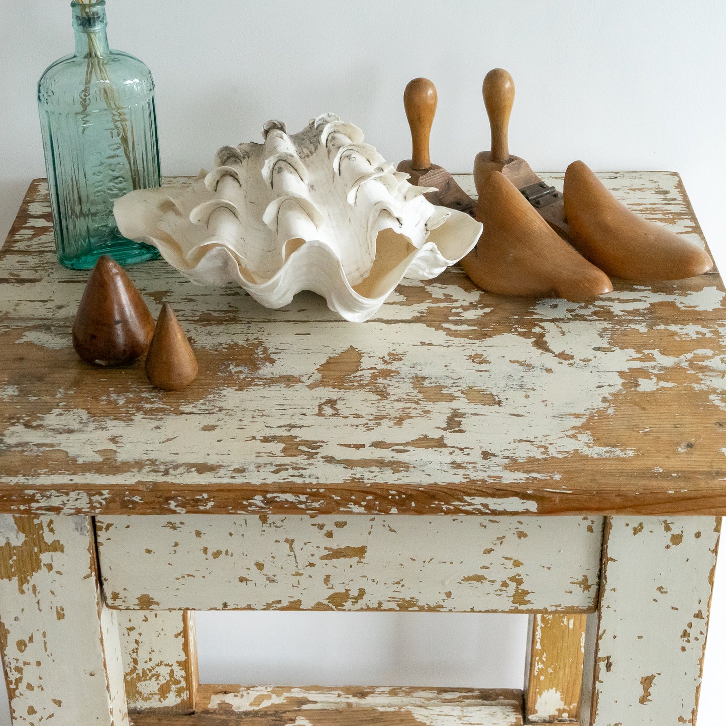 Chunky Original Painted Side Table