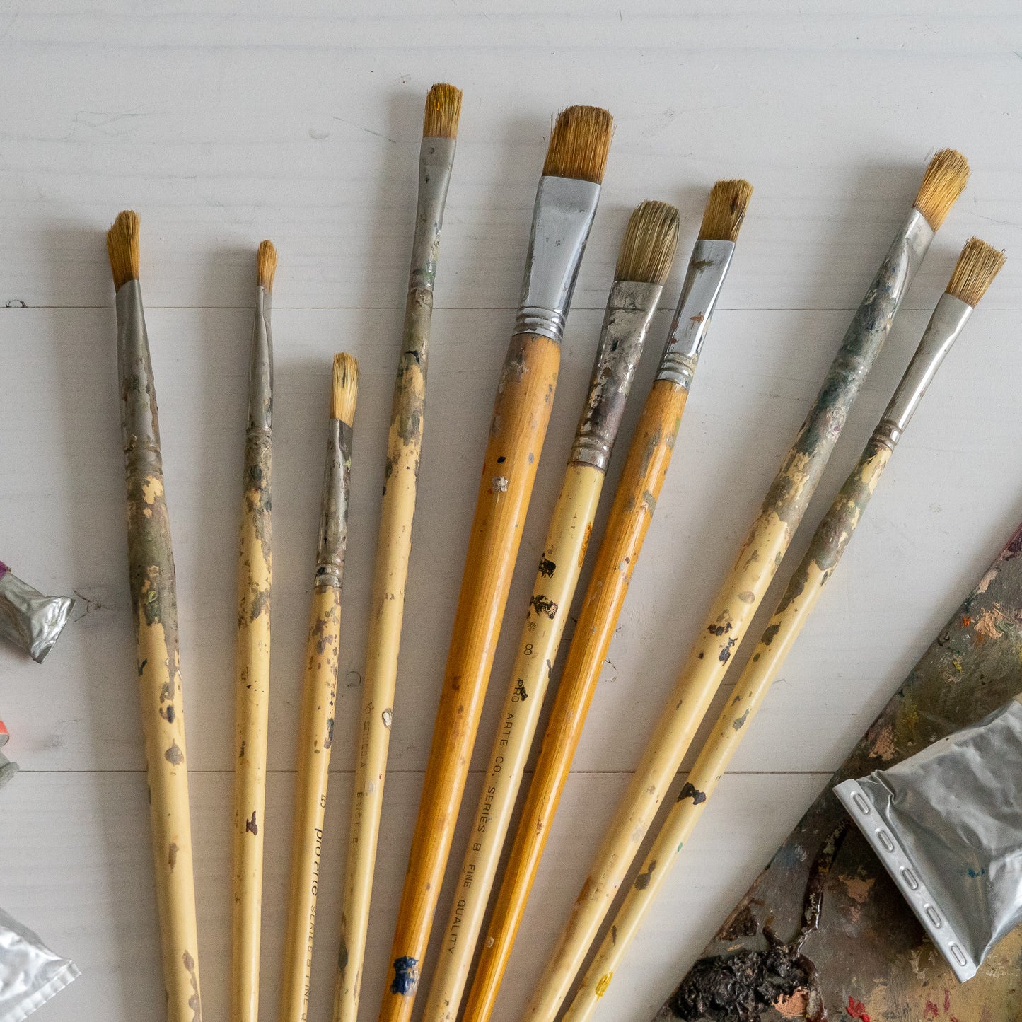 Collection of Paint Brushes