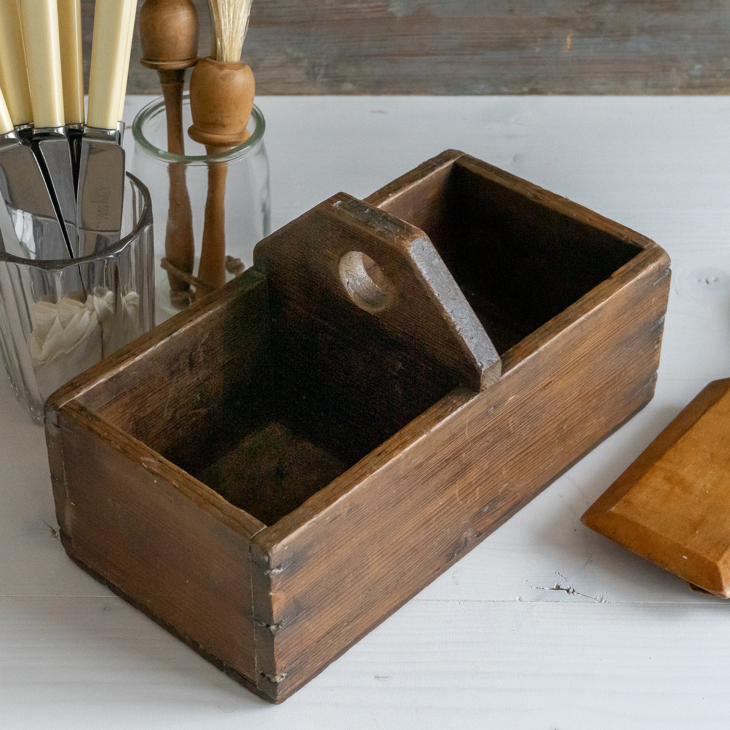 Cute Little Rustic Caddy Trug