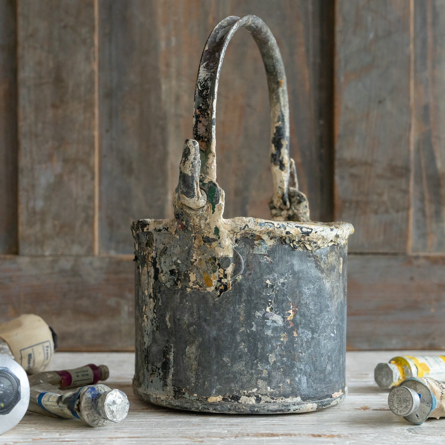 Cute Little Zinc Paint Kettle