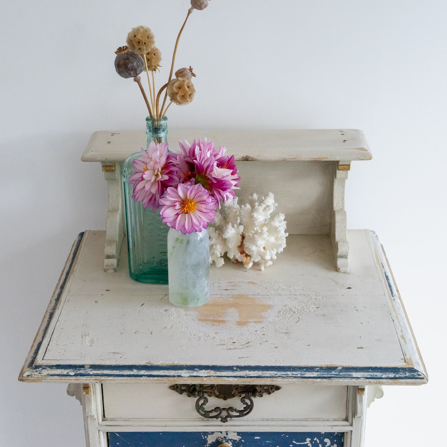 Decorative French Bedside Table