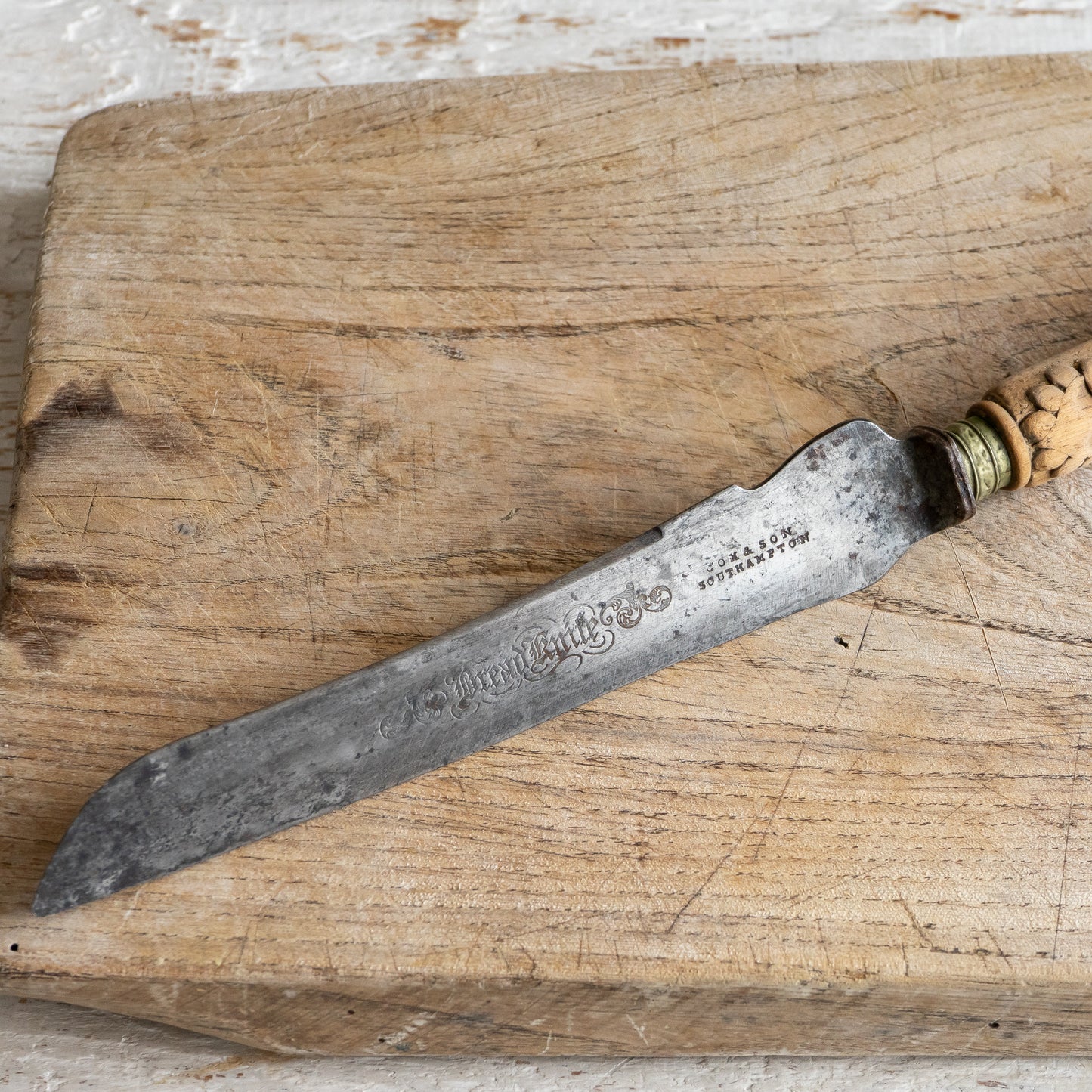 Decorative Carved Bread Knife