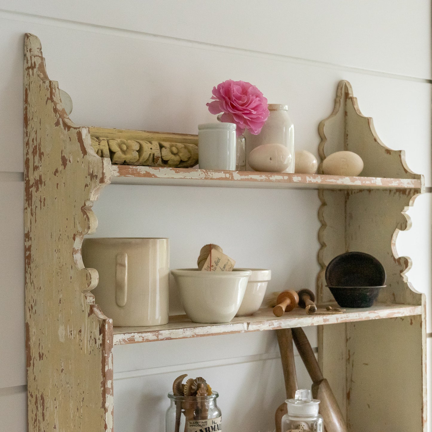Decorative Painted Shelf
