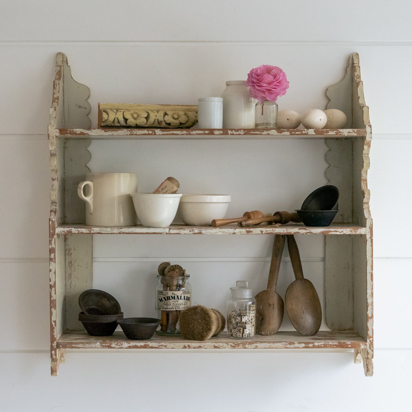 Decorative Painted Shelf