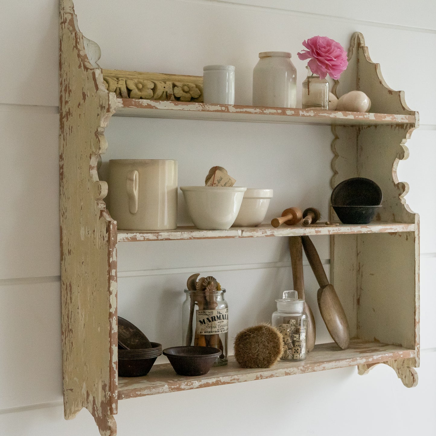 Decorative Painted Shelf