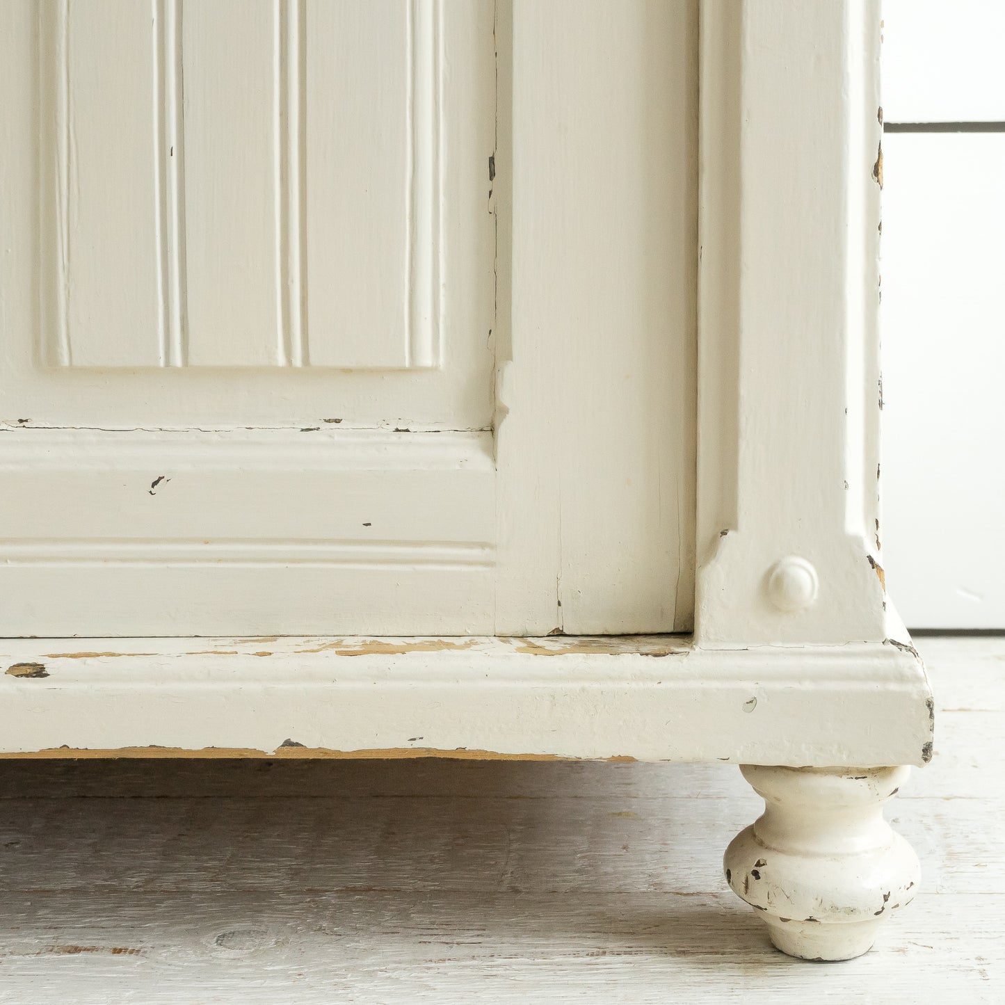 DECORATIVE TIMEWORN CUPBOARD