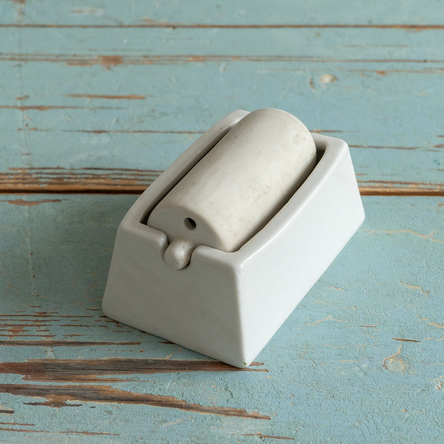 Edwardian Ironstone Stamp Roller