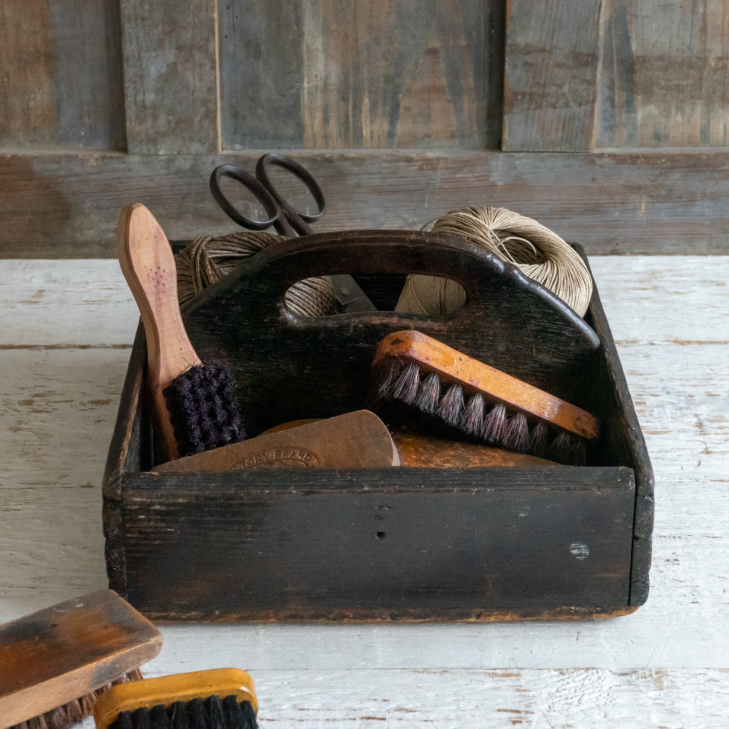 Fabulous Rustic Cutlery Tray Caddy