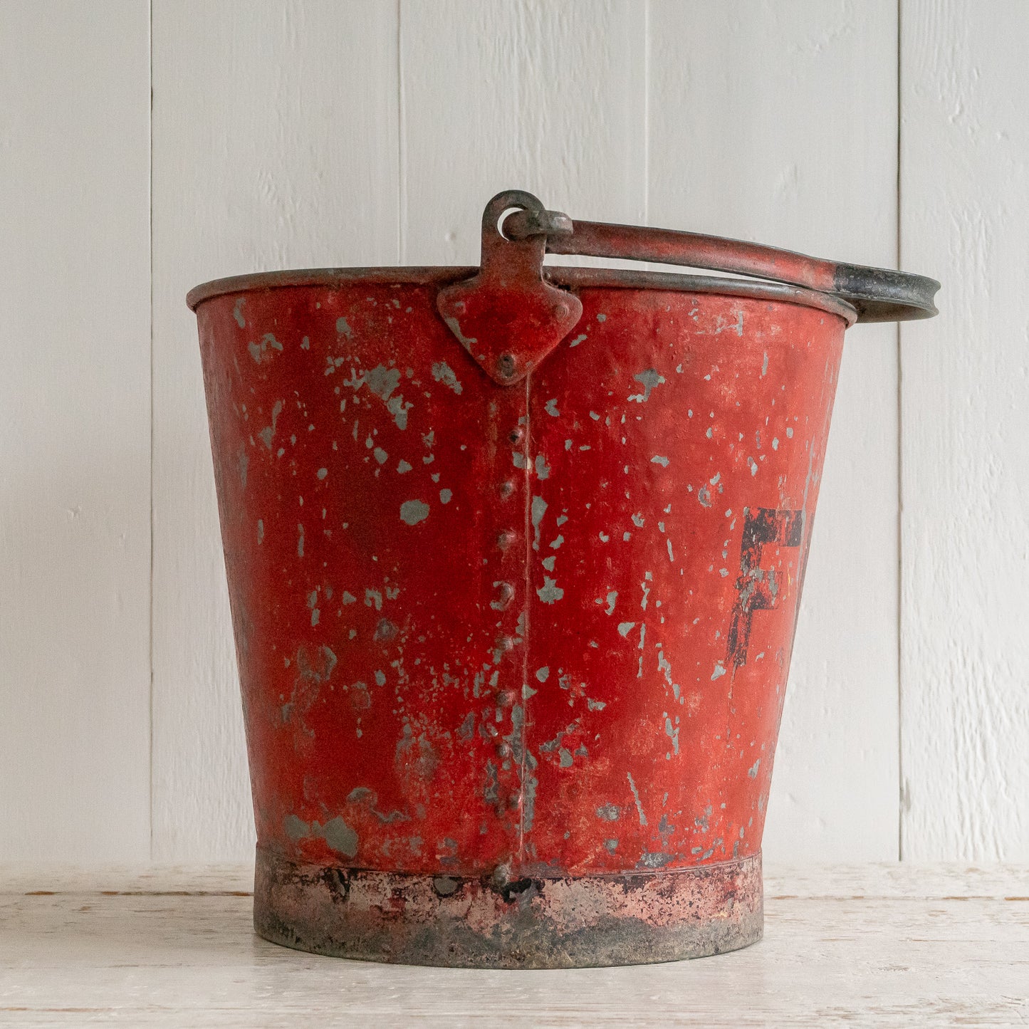 Fabulous Vintage FIRE Bucket