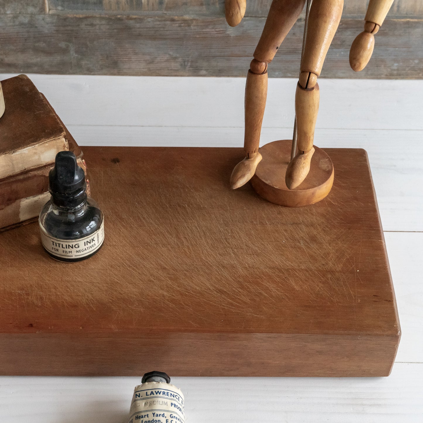 Heavy Wooden Display Stand Chopping Board