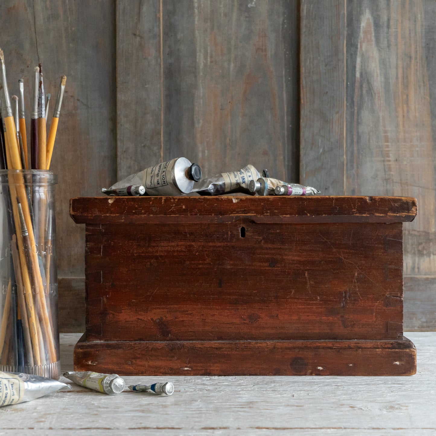 Little Rustic Pine Trunk