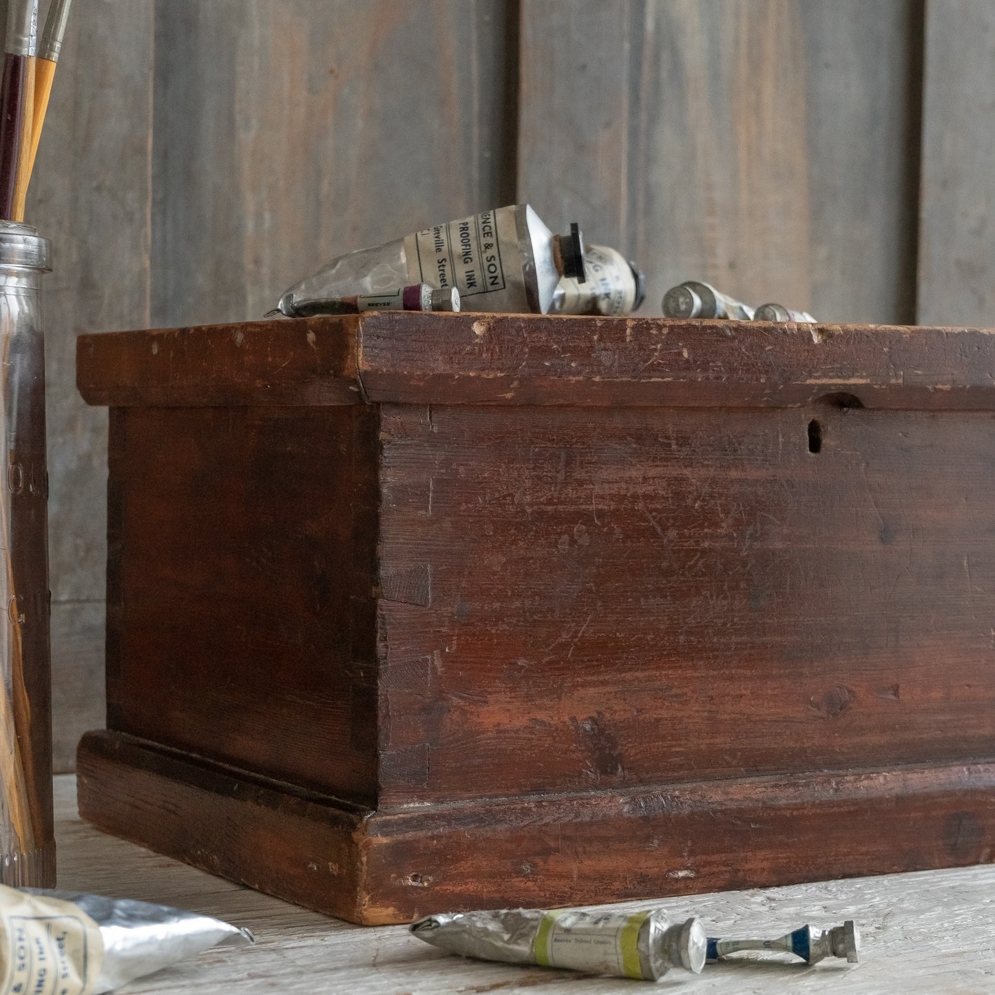 Little Rustic Pine Trunk
