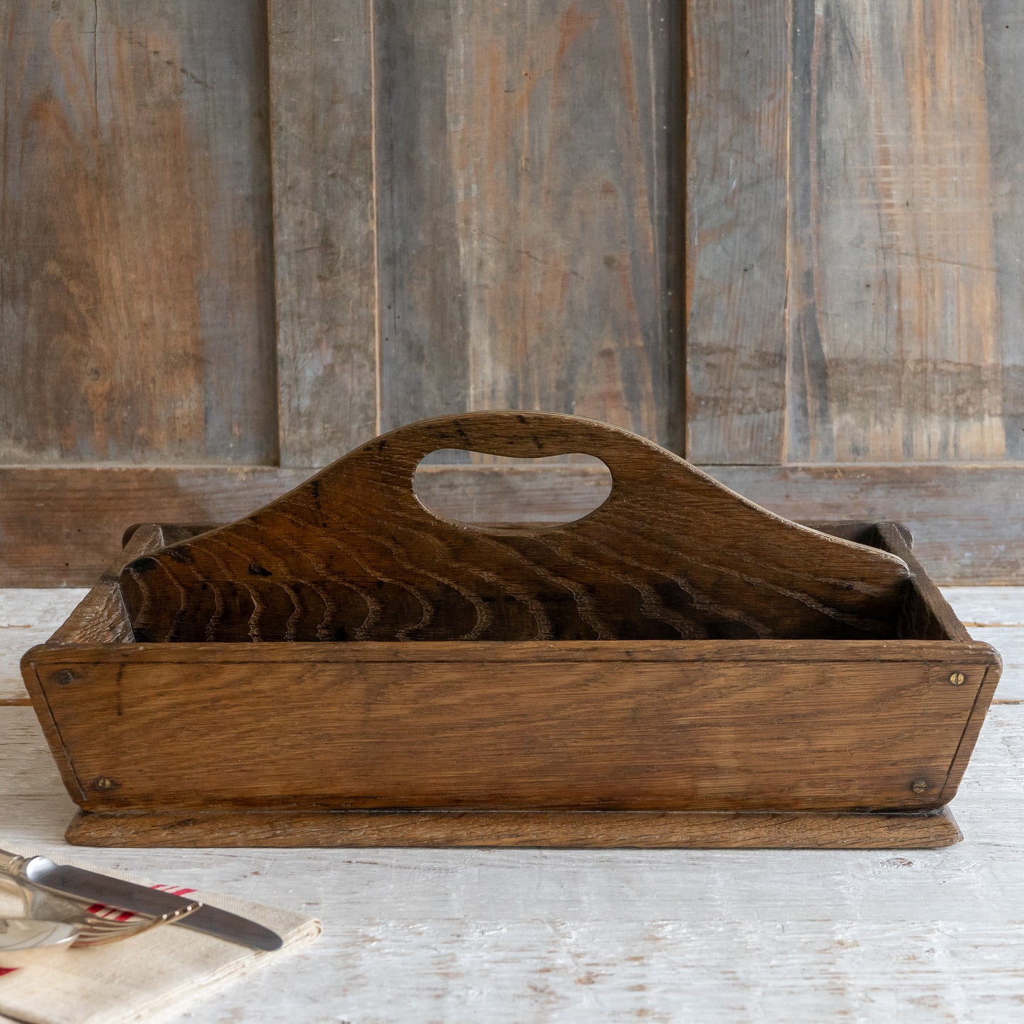 Mahogany Cutlery Tray