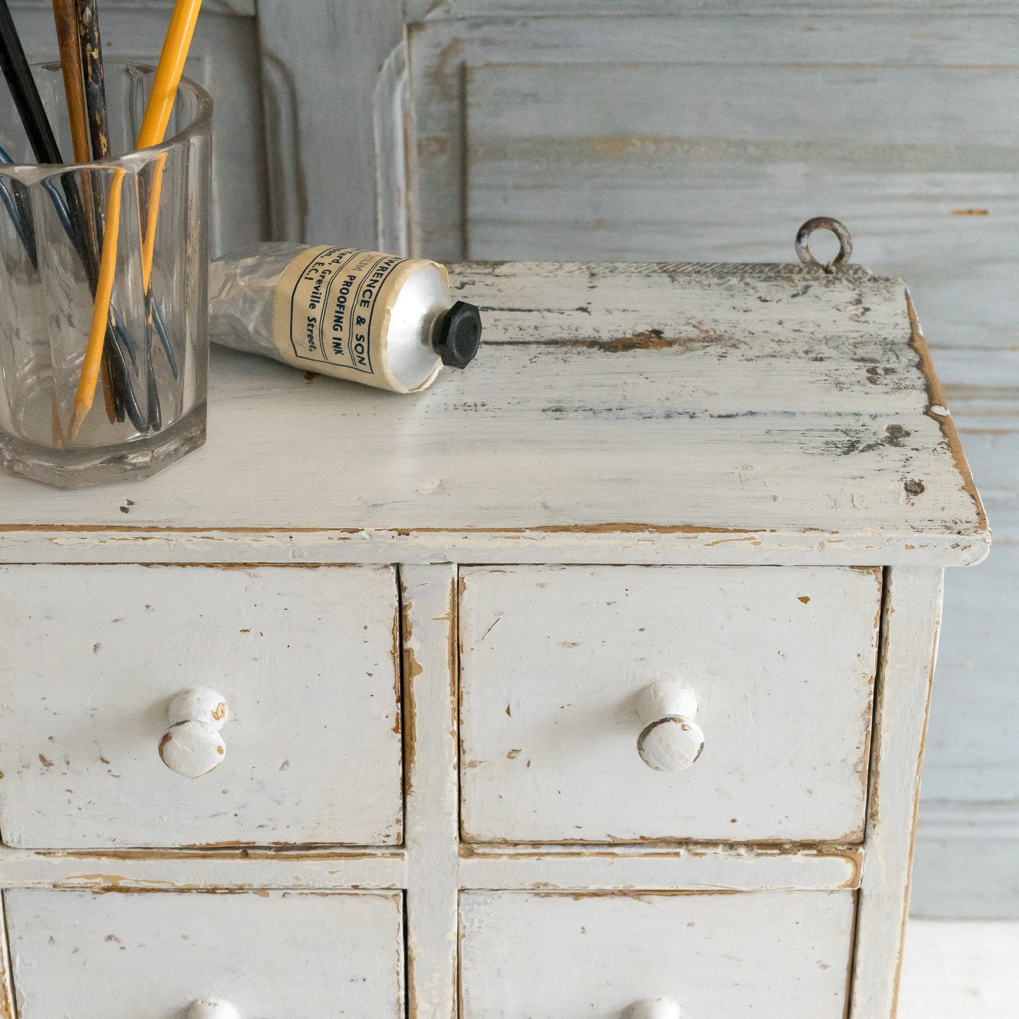 Wonderful Set of Painted Drawers
