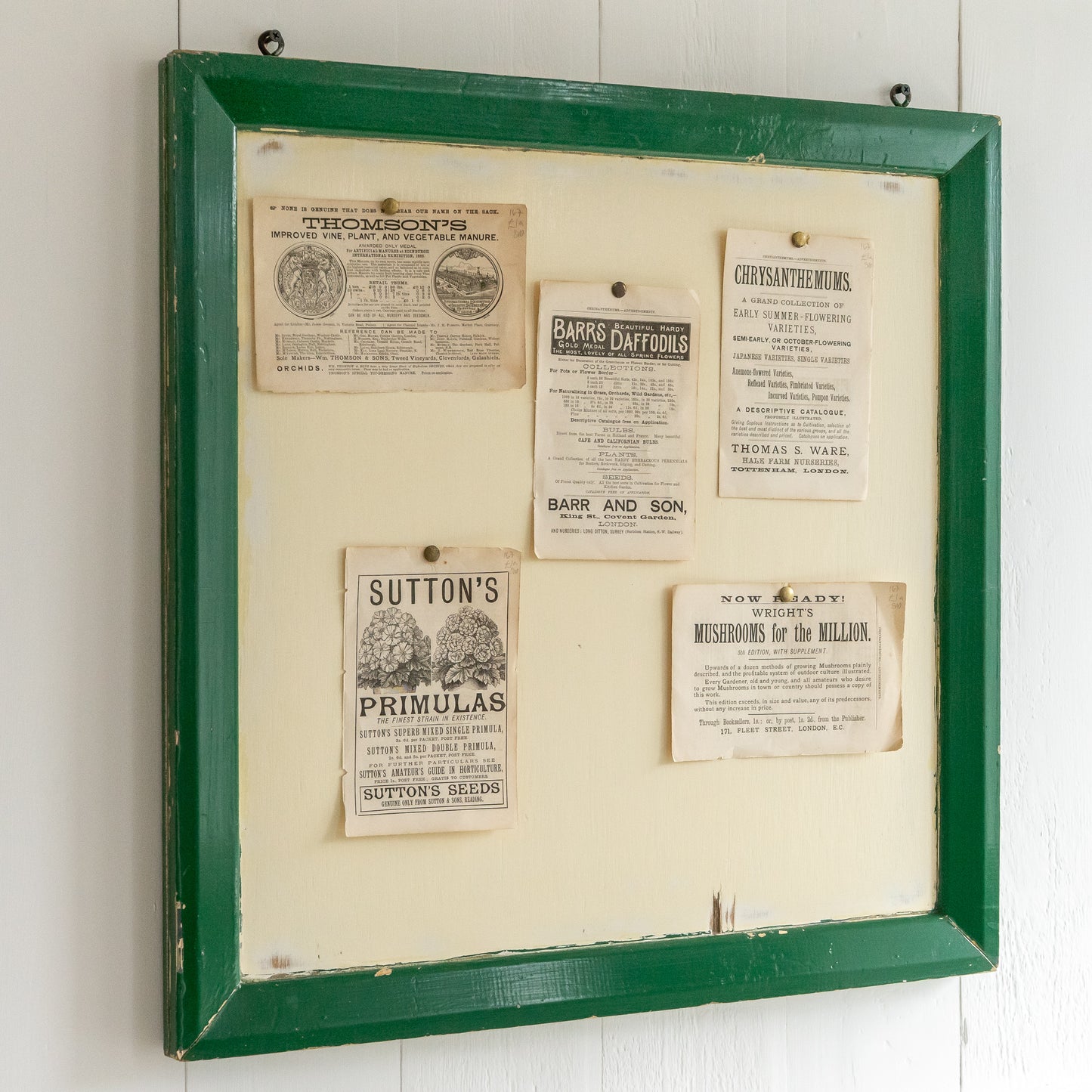 Original Painted Notice Board