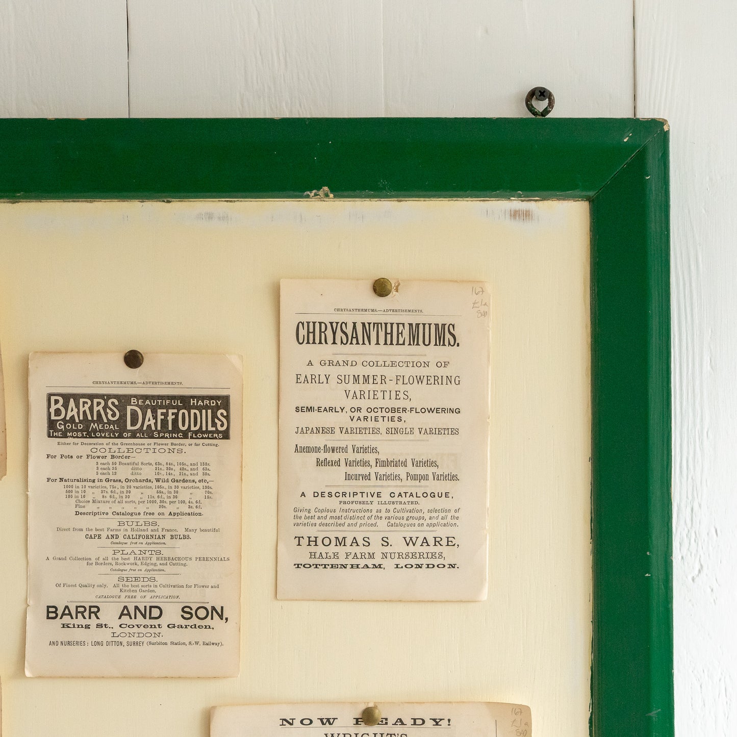 Original Painted Notice Board