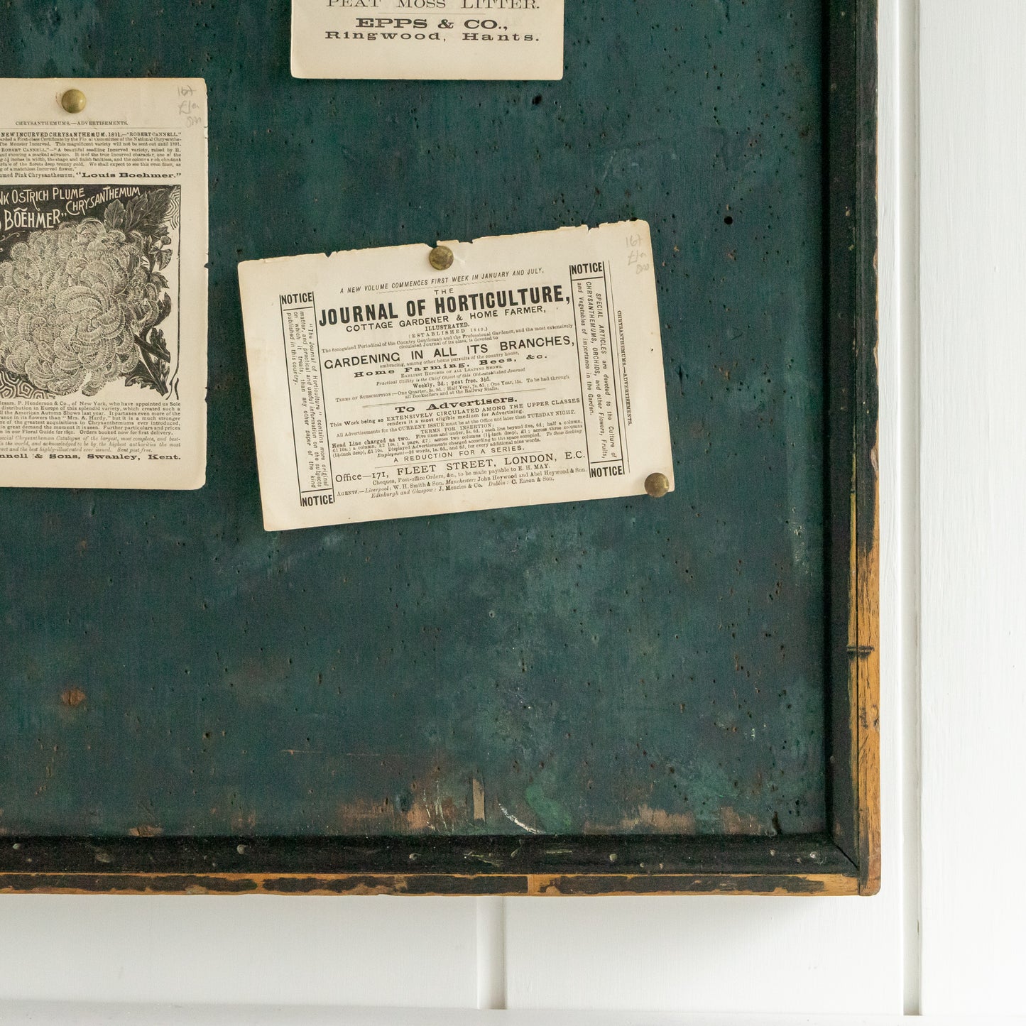 Original Vintage NOTICES Board