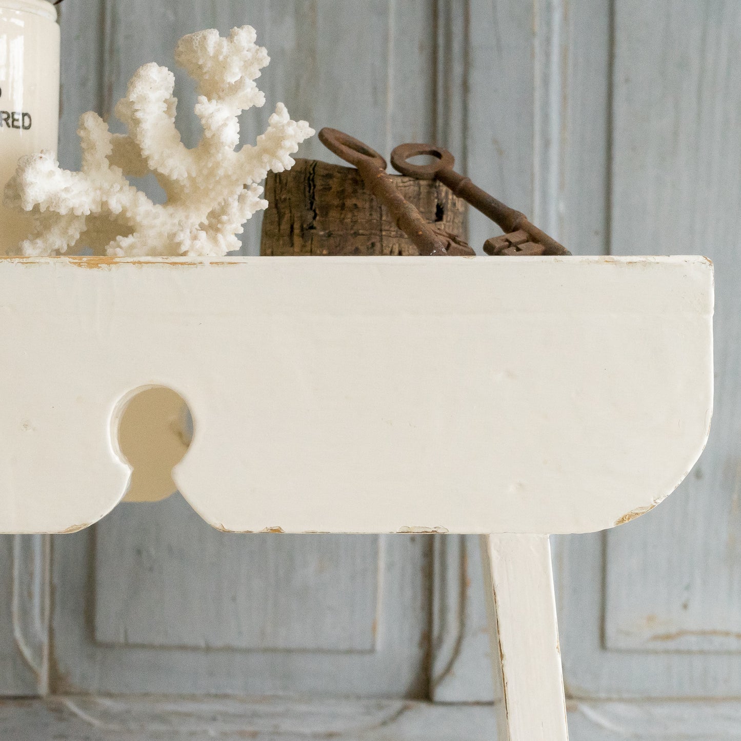 Pretty Little Painted Stool