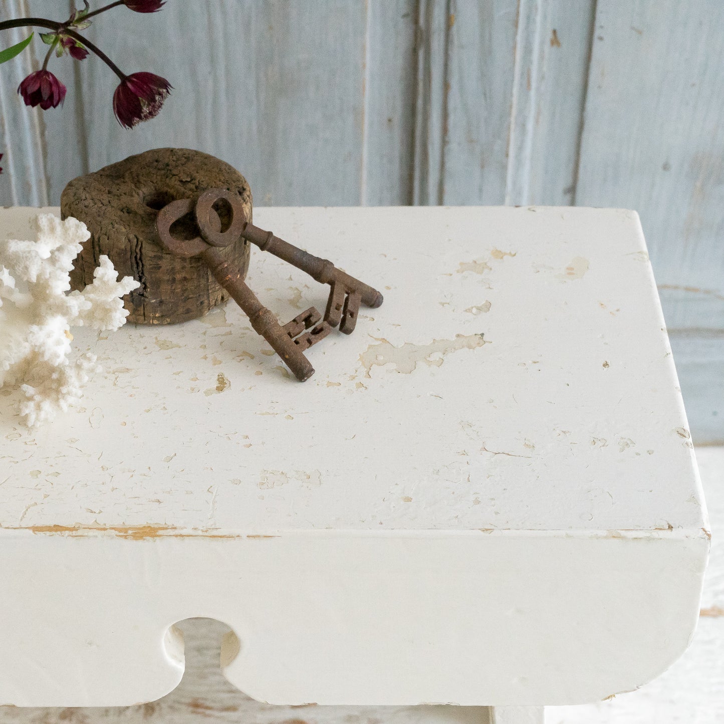 Pretty Little Painted Stool