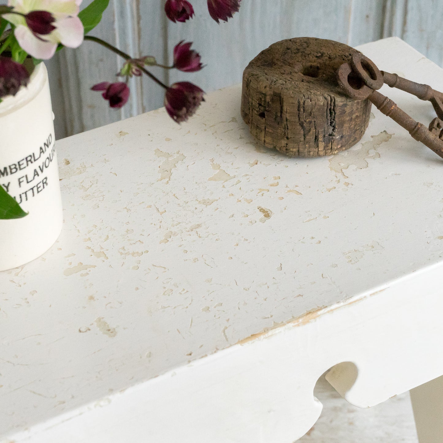 Pretty Little Painted Stool