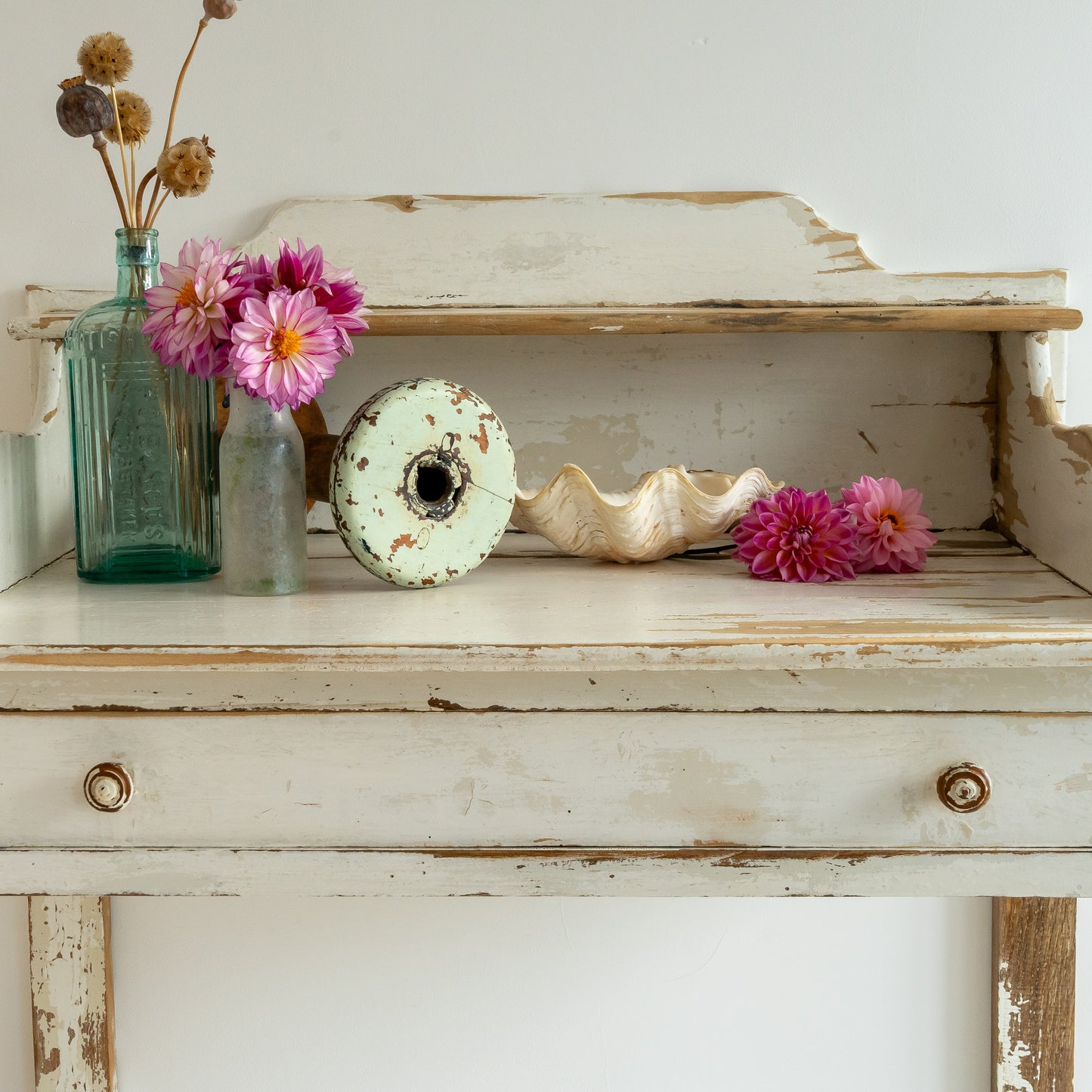 Pretty Painted Washstand Table