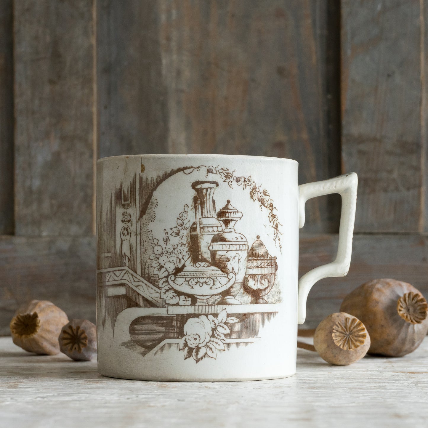 Pretty Transferware Mug