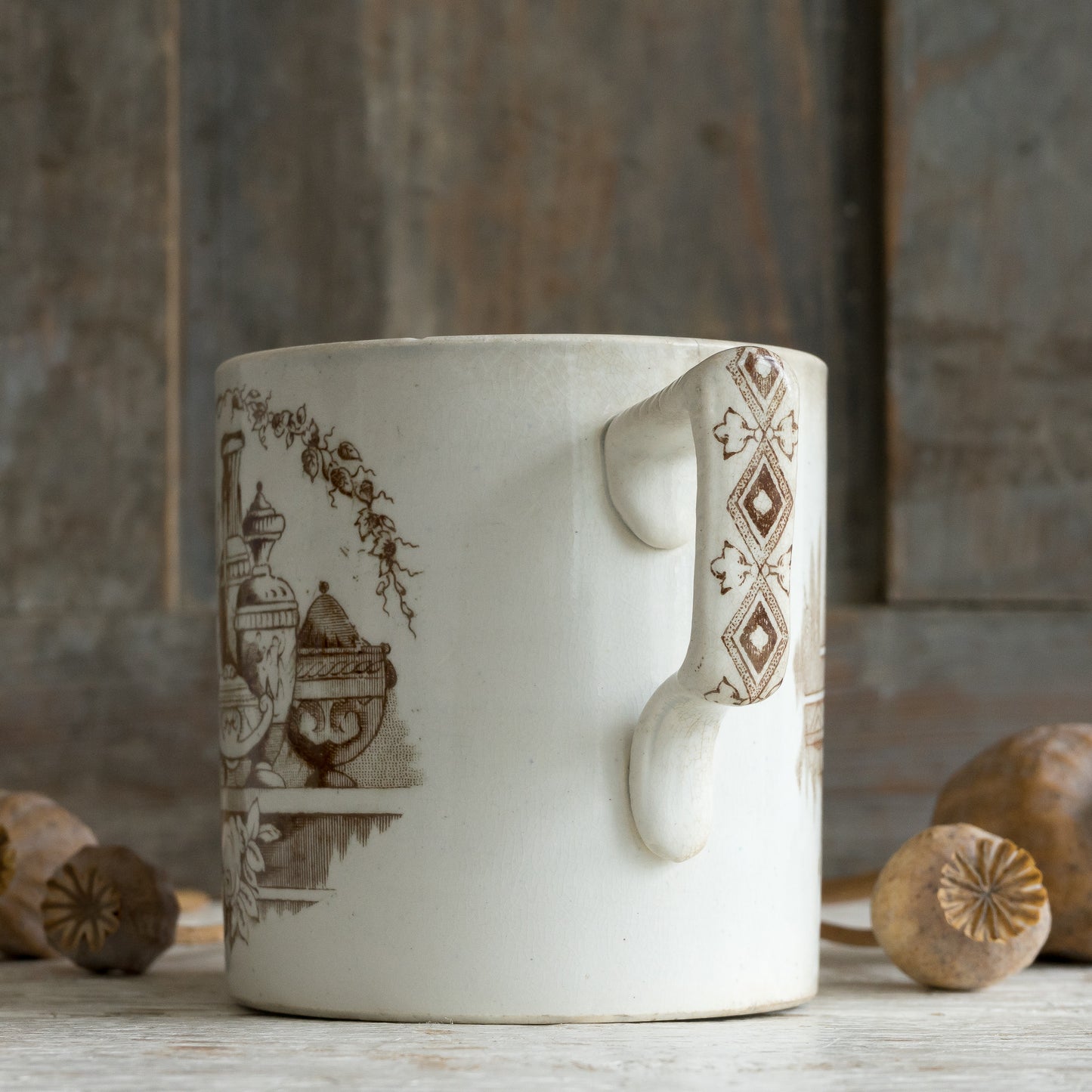 Pretty Transferware Mug