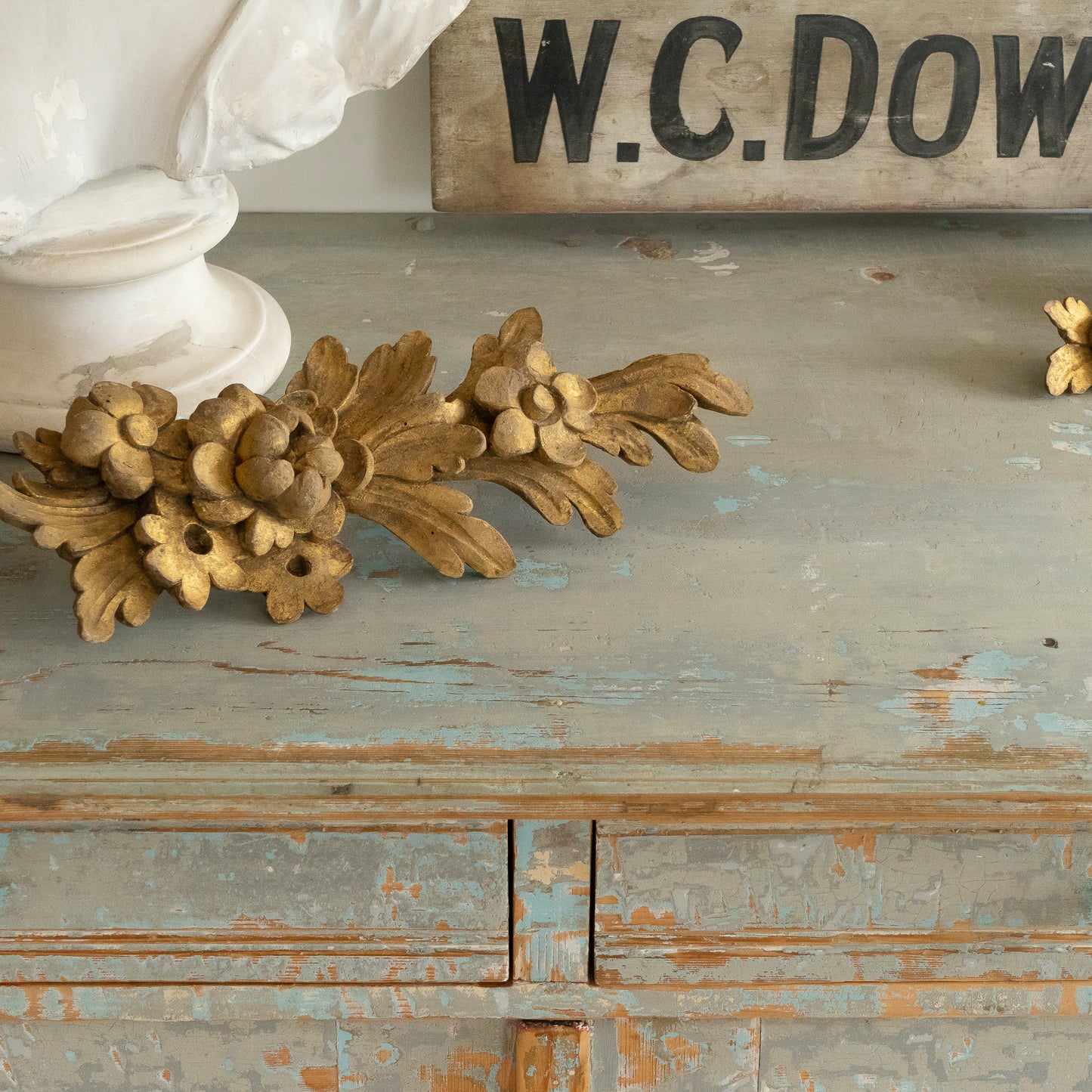 Rustic Dry Scraped Cupboard