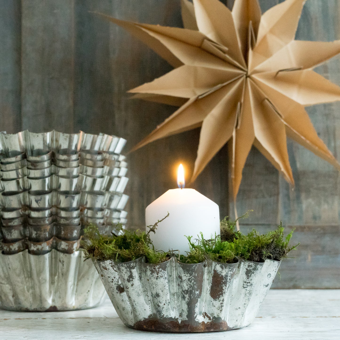 Rustic Fluted French Cake Tin