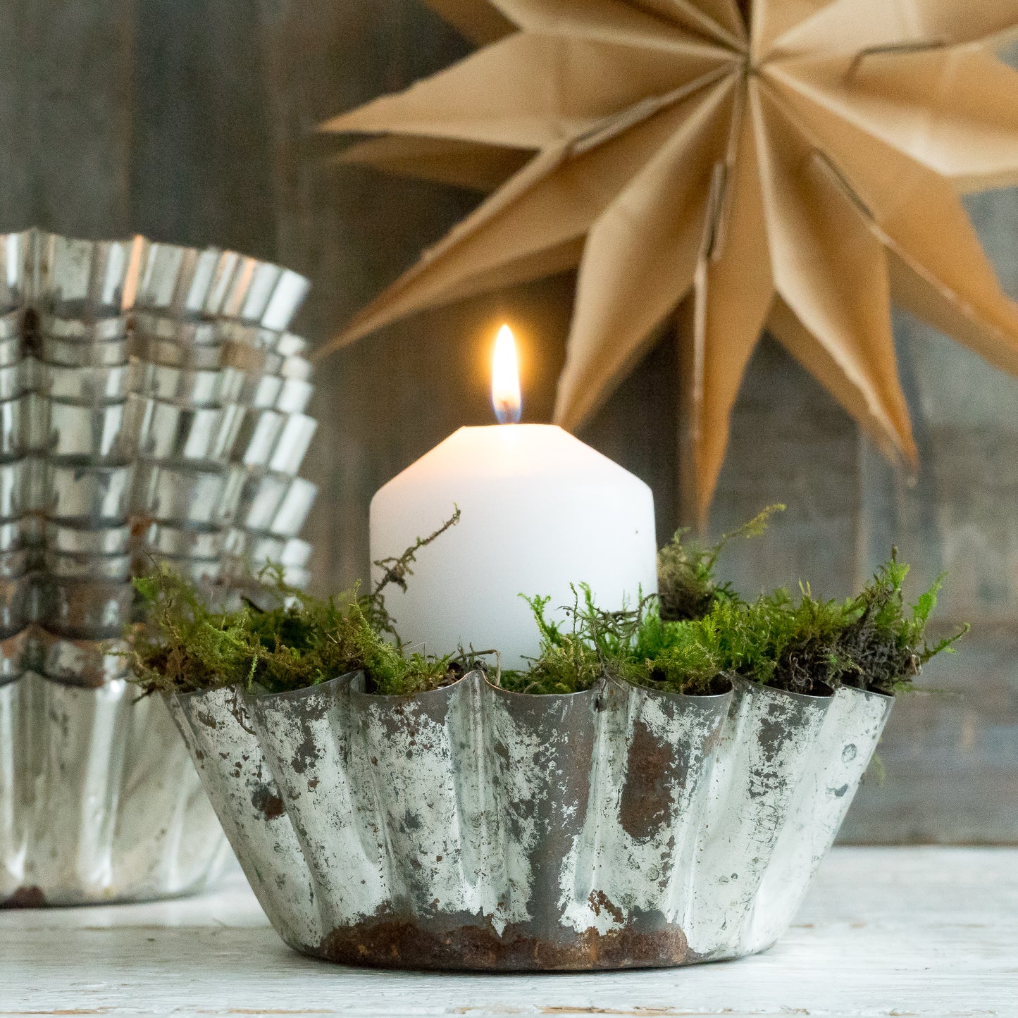 Rustic Fluted French Cake Tin