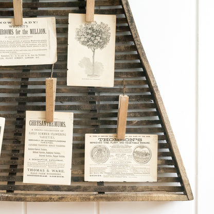 Rustic French Fruit Drying Rack