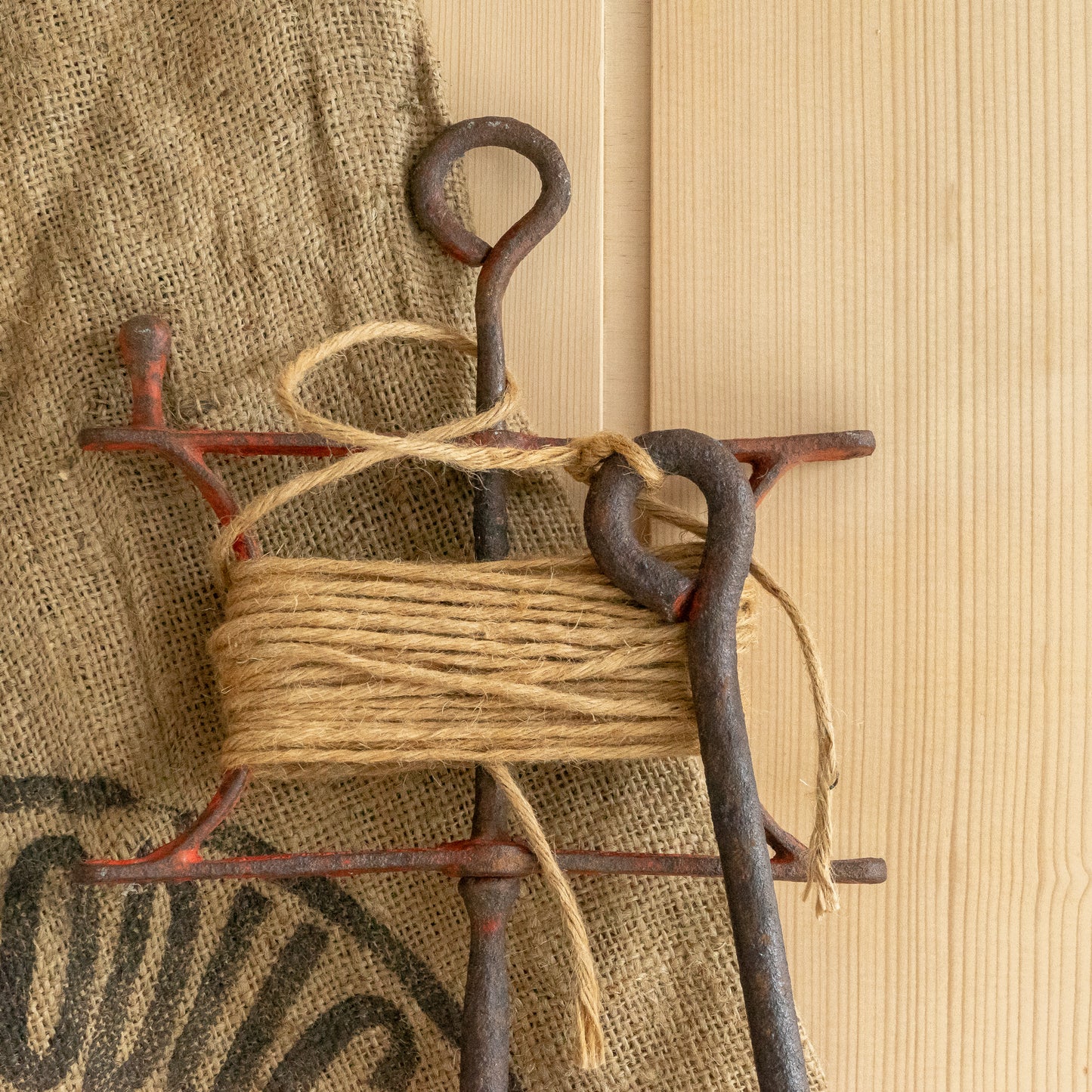 Rustic Metal Garden Line