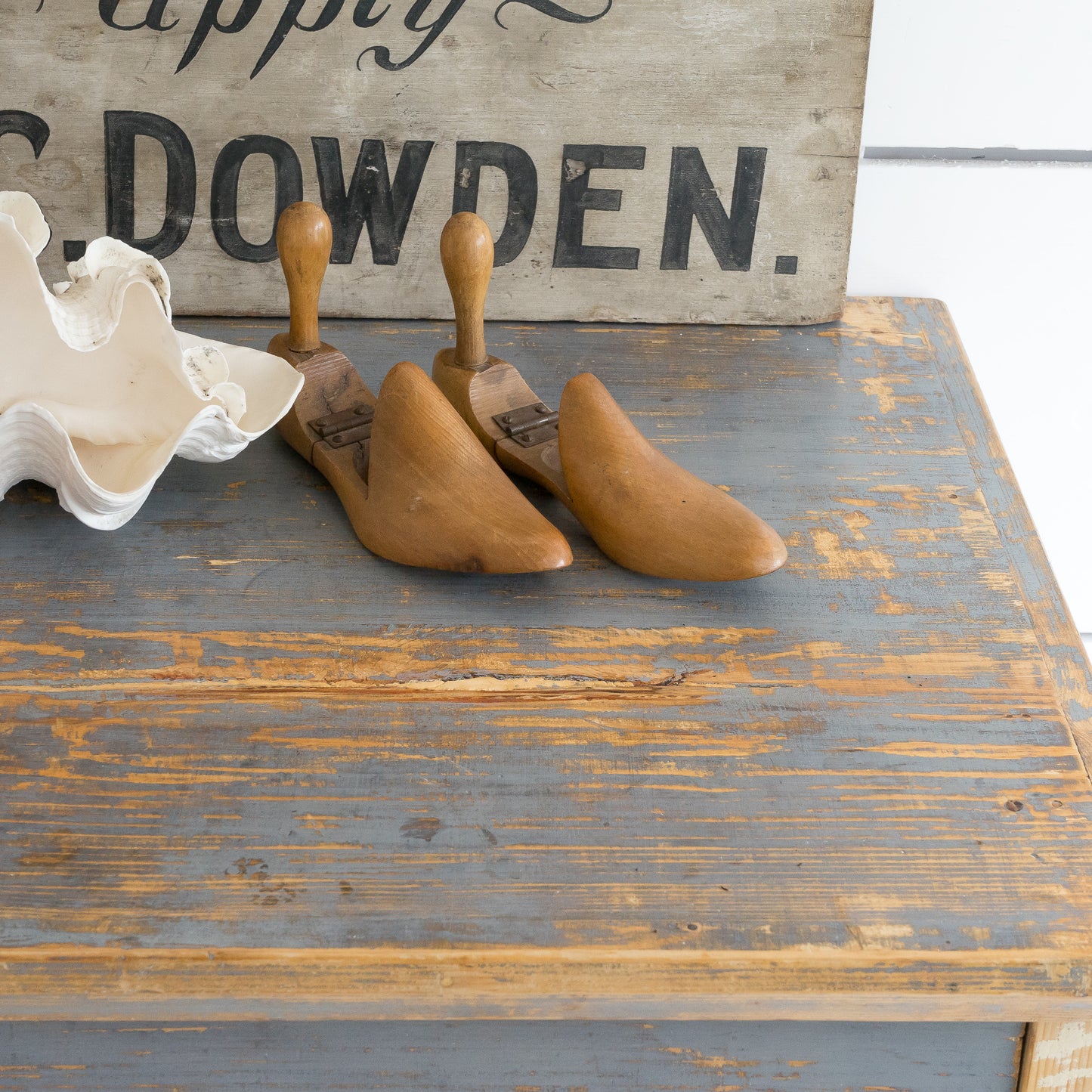 Rustic Original Painted Chest of Drawers