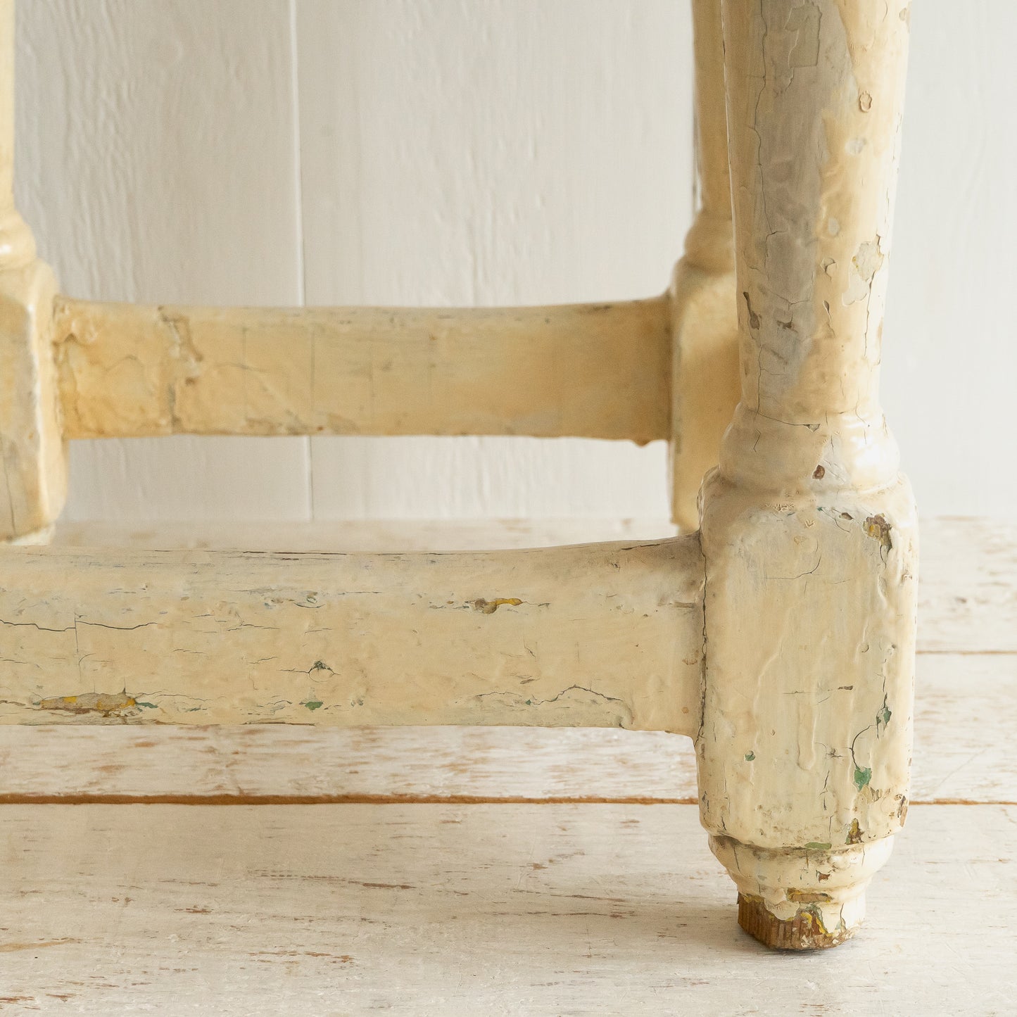 Rustic Painted Side Table