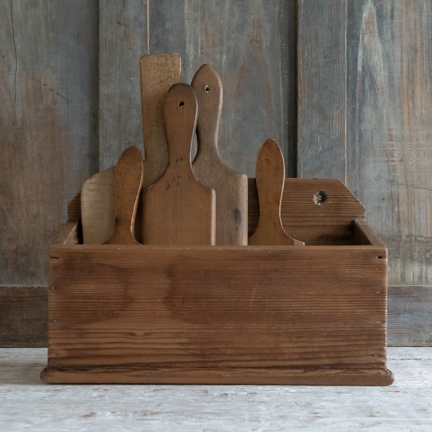 Rustic Pine Storage Box