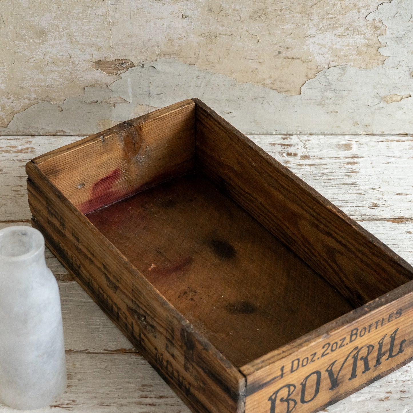 Rustic Vintage BOVRIL Box