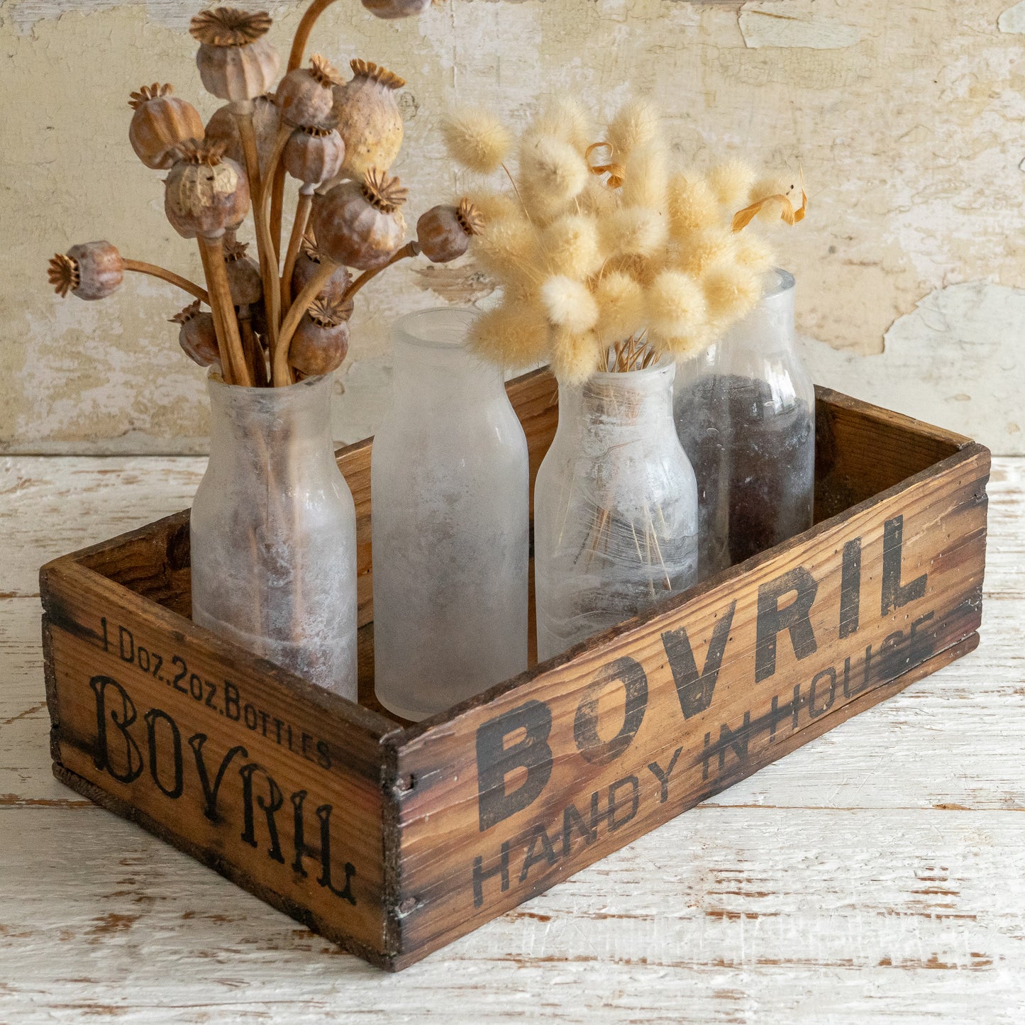 Rustic Vintage BOVRIL Box