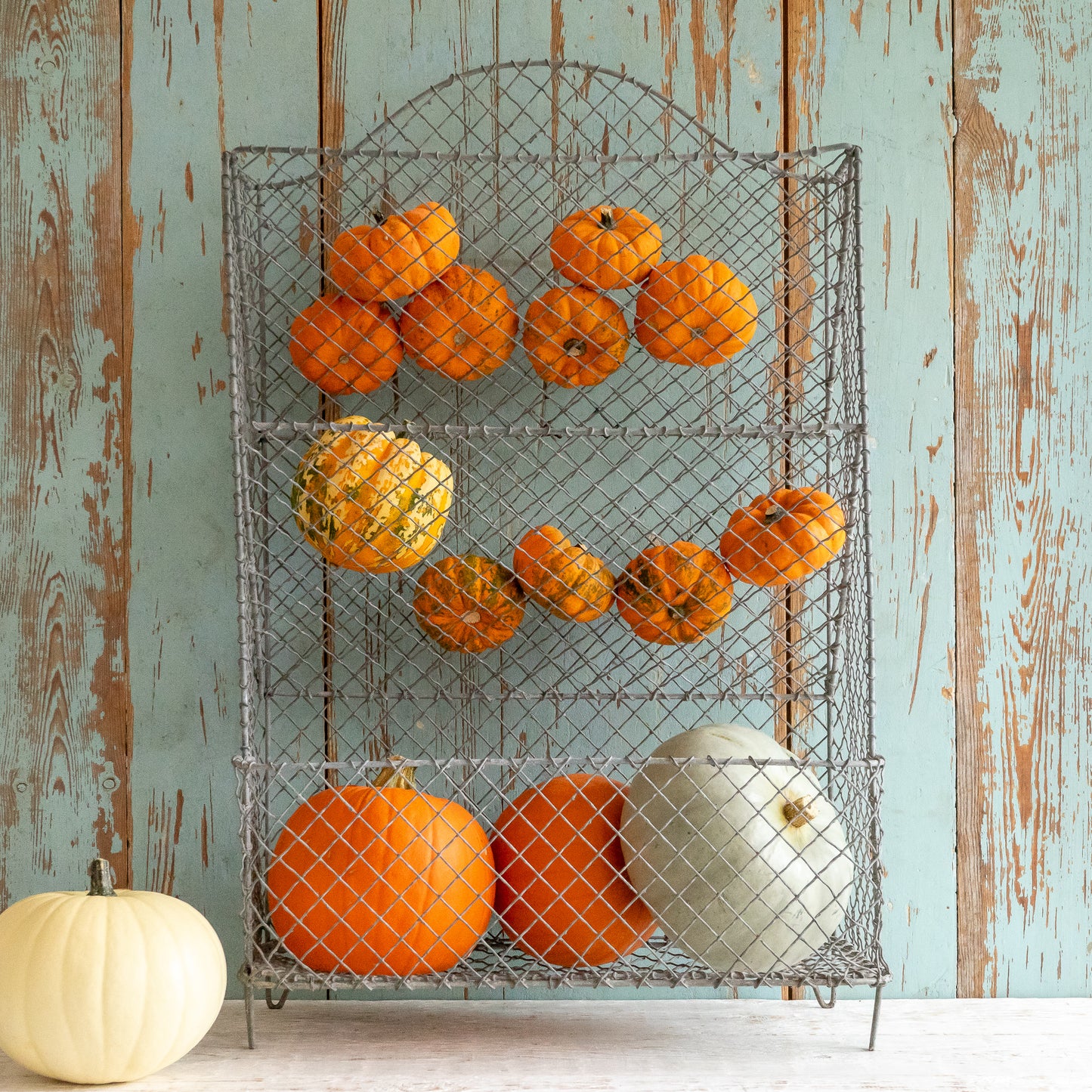 Vintage Wire Work Vegetable Rack