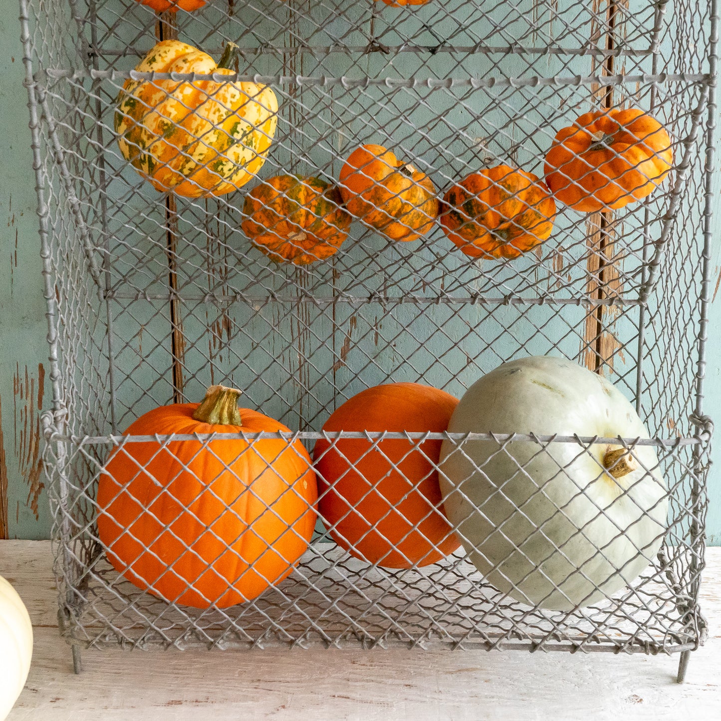 Vintage Wire Work Vegetable Rack