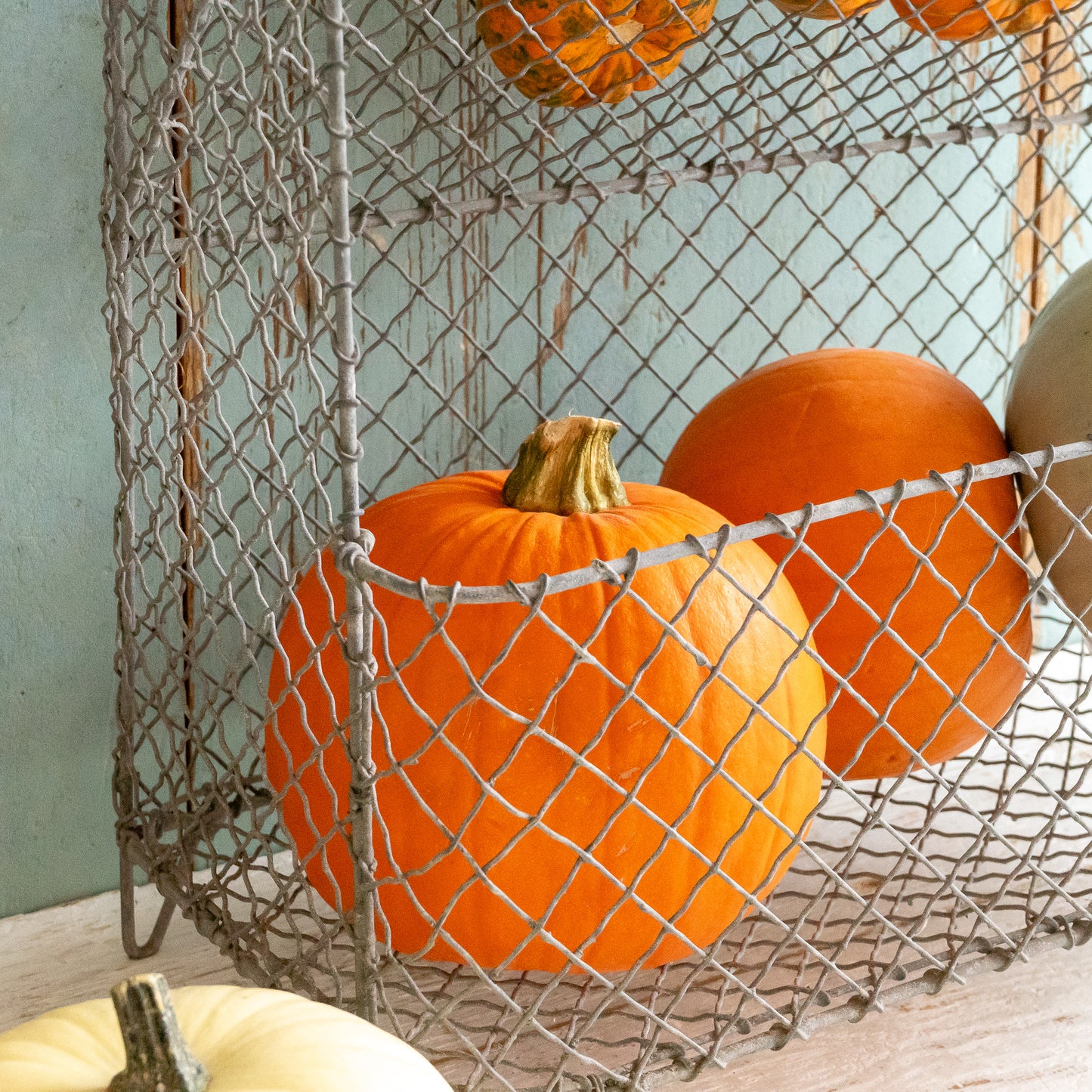 Vintage Wire Work Vegetable Rack